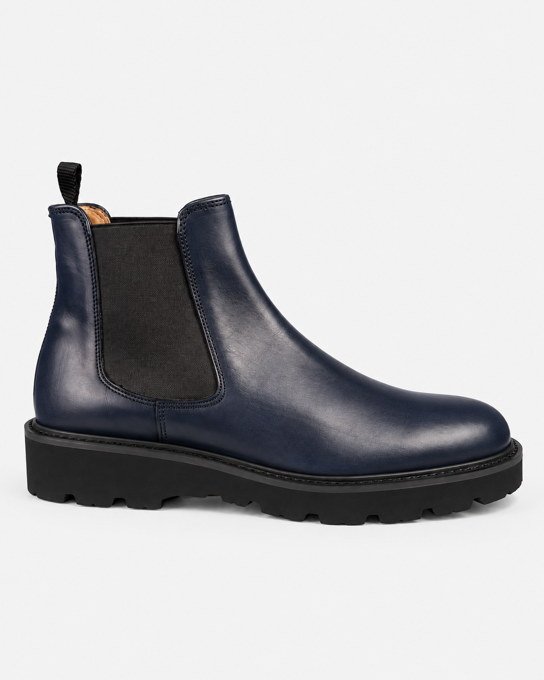 Mille885 Yari Cortina Stivaletto Chelsea Uomo Navy