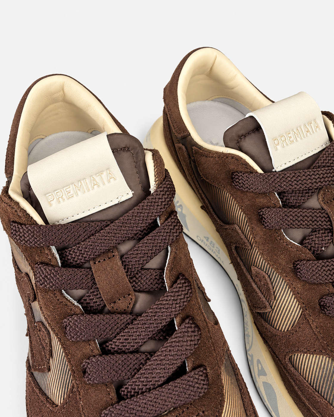 Premiata Lauryn 8548 Sneakers Donna Marrone