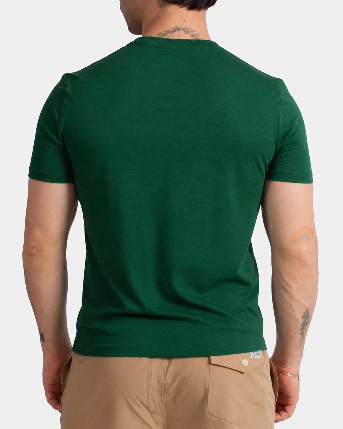 Maglietta in jersey Custom Slim-Fit green