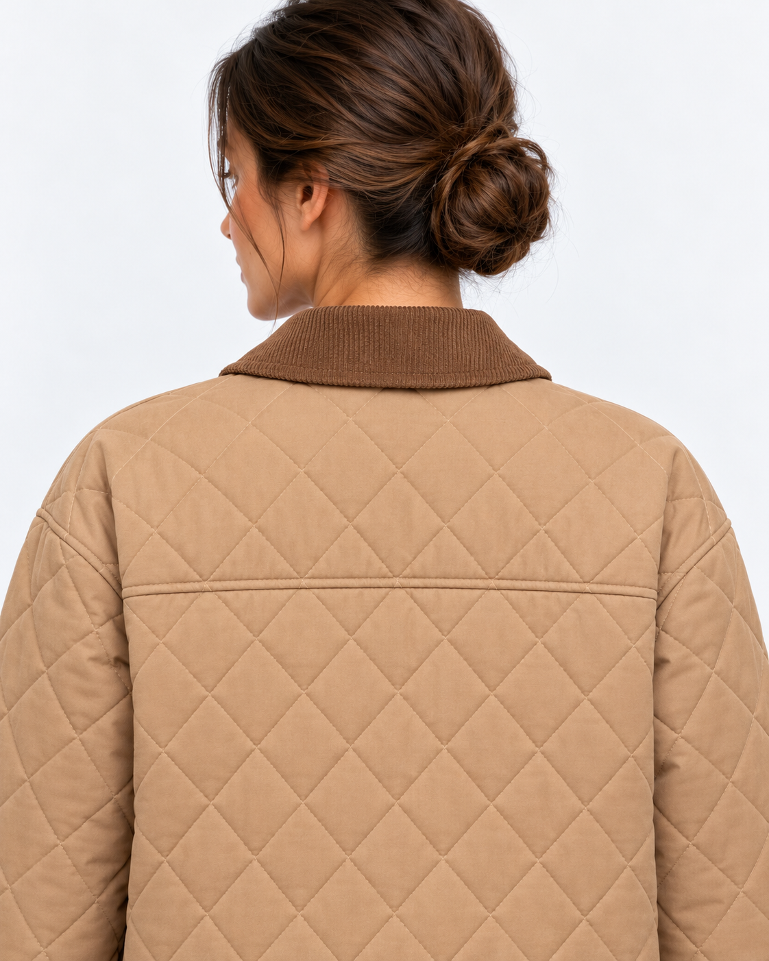 MC2 Saint Barth Giubbotto Donna Margaux Trapuntato Beige