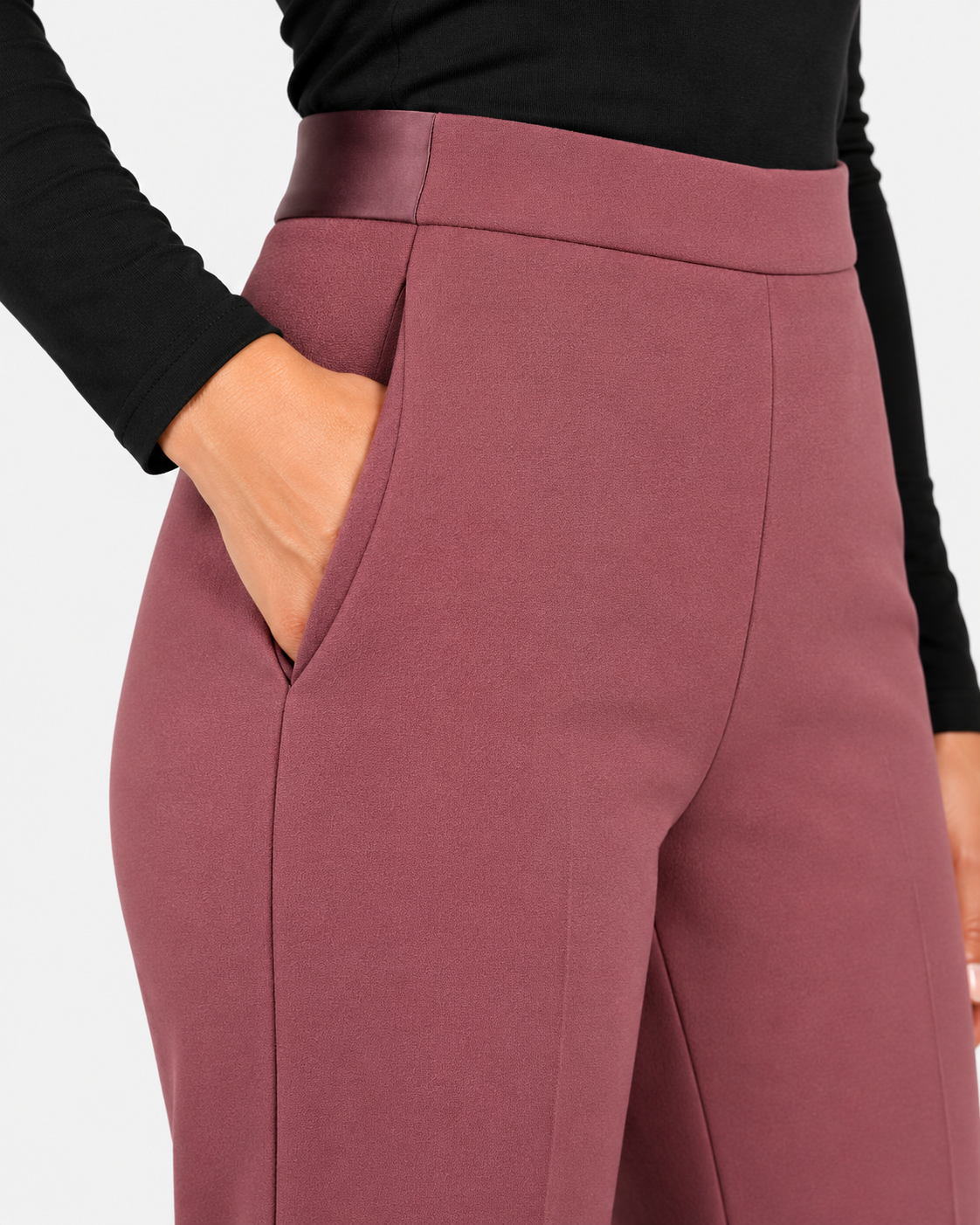 Imperial Pantalone Donna Malva a Vita Alta