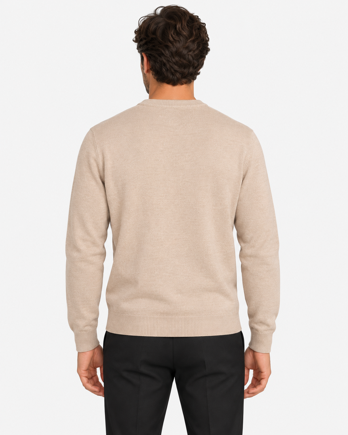 MC2 Saint Barth Maglia Uomo Wall Street Beige