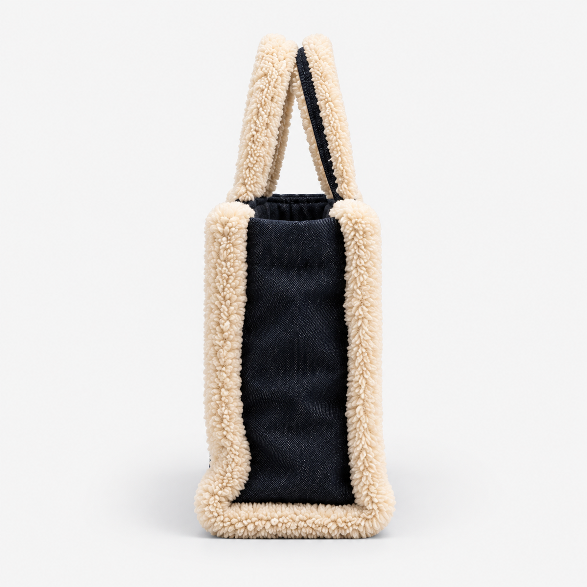 MC2 Saint Barth Borsa Donna Vanity Denim Scuro con Dettagli Teddy