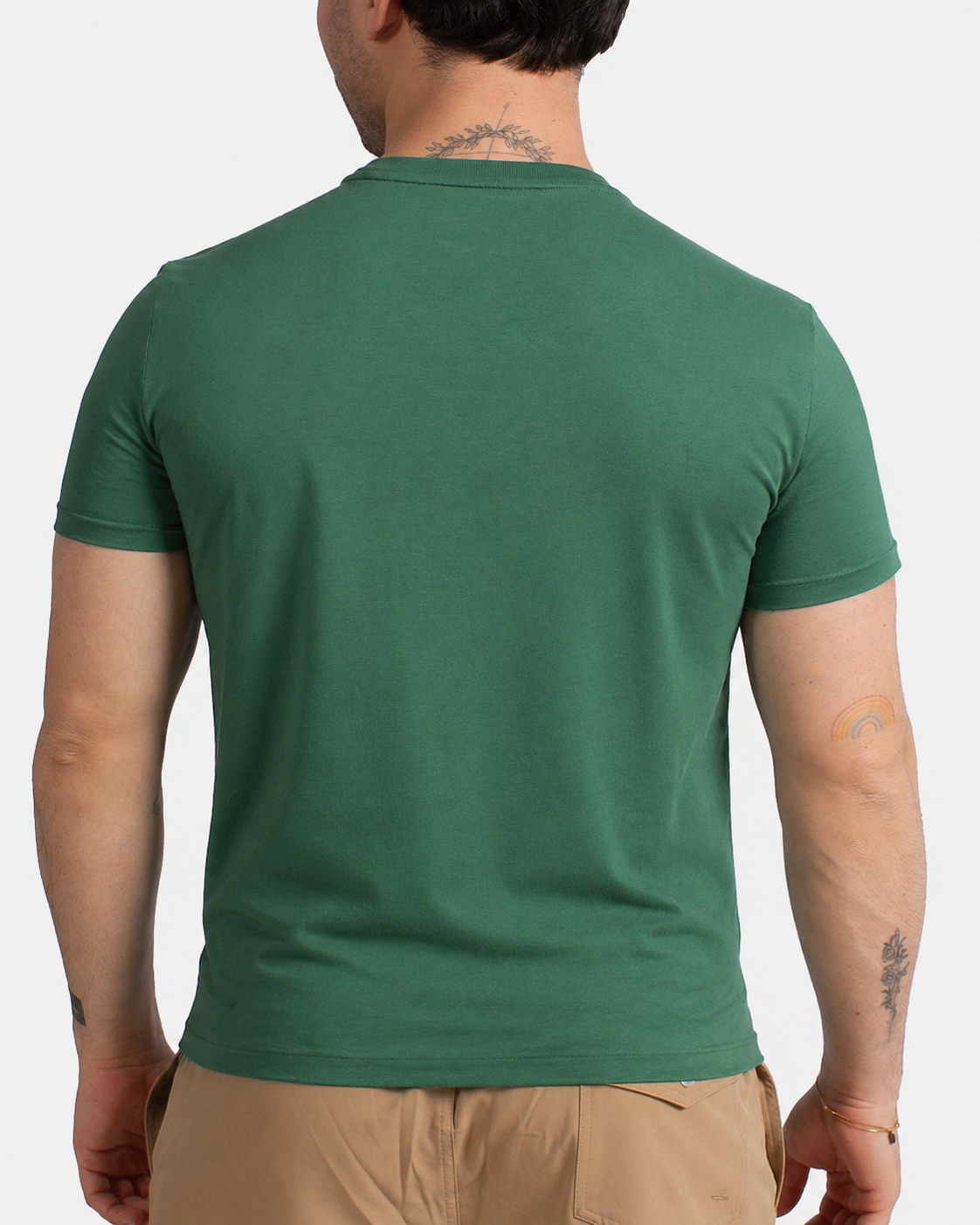 Maglietta in jersey Custom Slim-Fit green