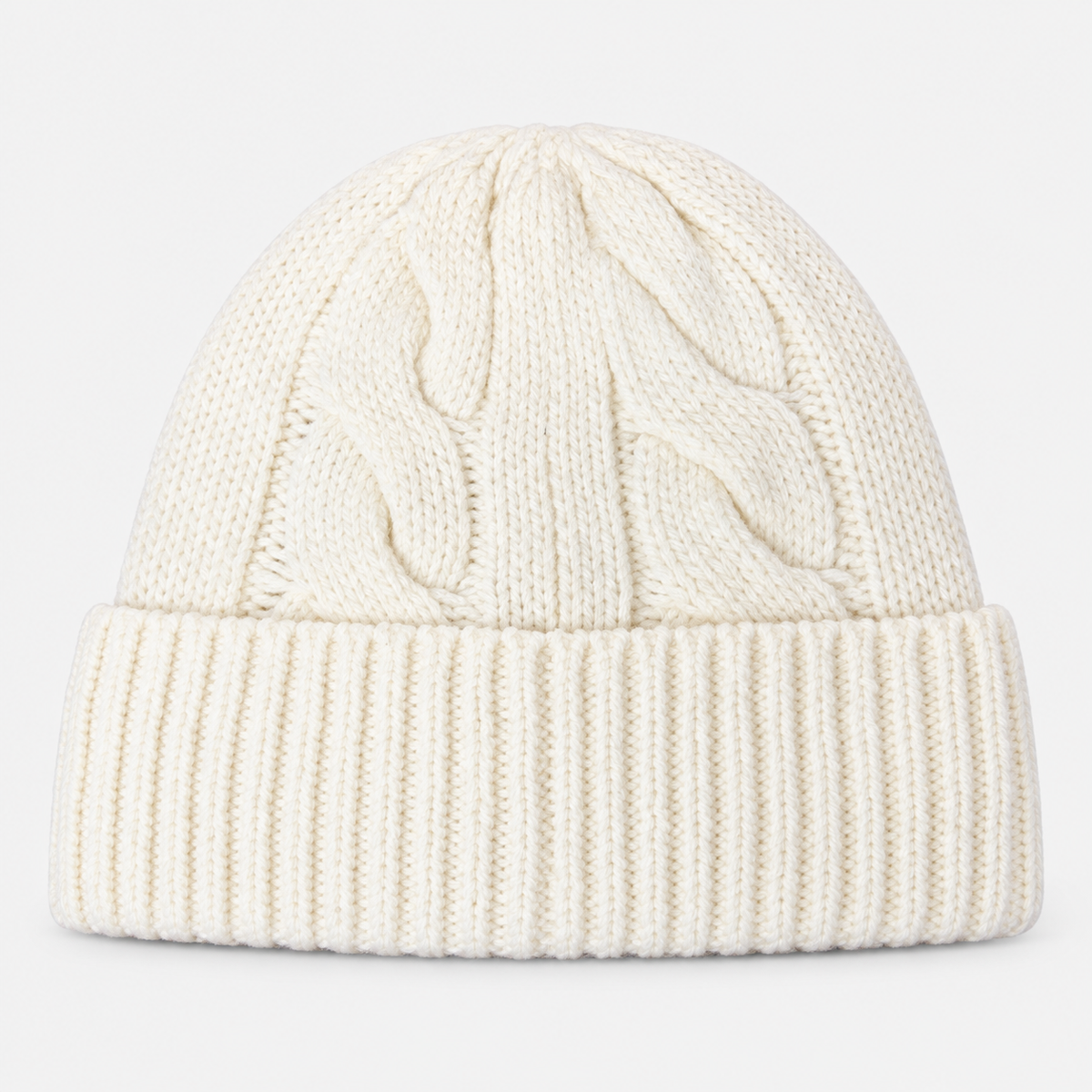 Polo Ralph Lauren Berretto Donna Polo Bear a Trecce Panna