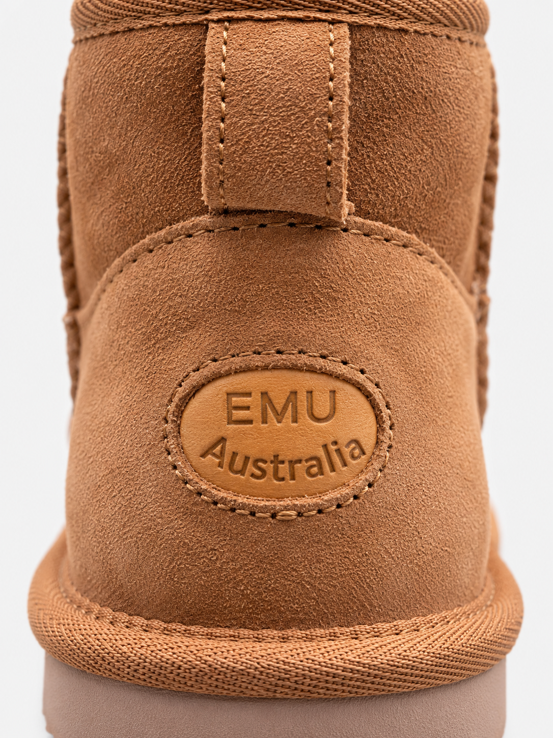 EMU Australia Stivaletti Donna Stinger Micro Chestnut in Montone