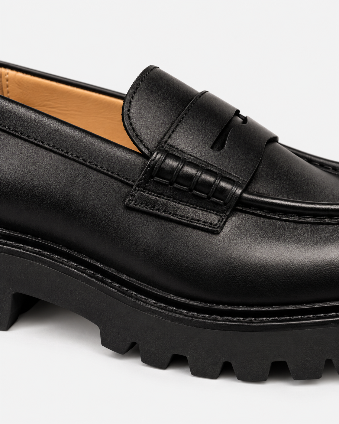Mille885 Laone Cortina Mocassino Uomo Nero