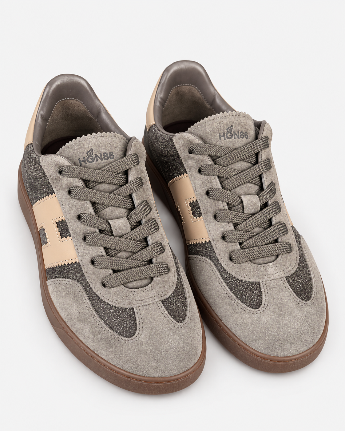 Hogan Cool Sneakers Uomo Grigio Marrone