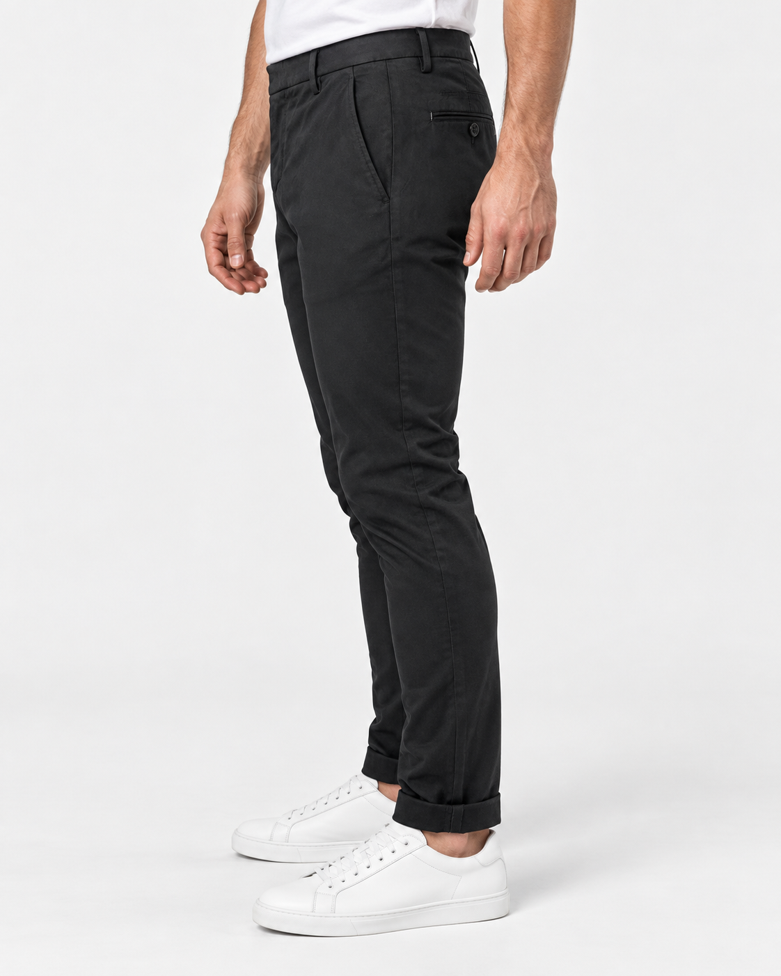 Dondup Pantalone uomo Gaubert nero