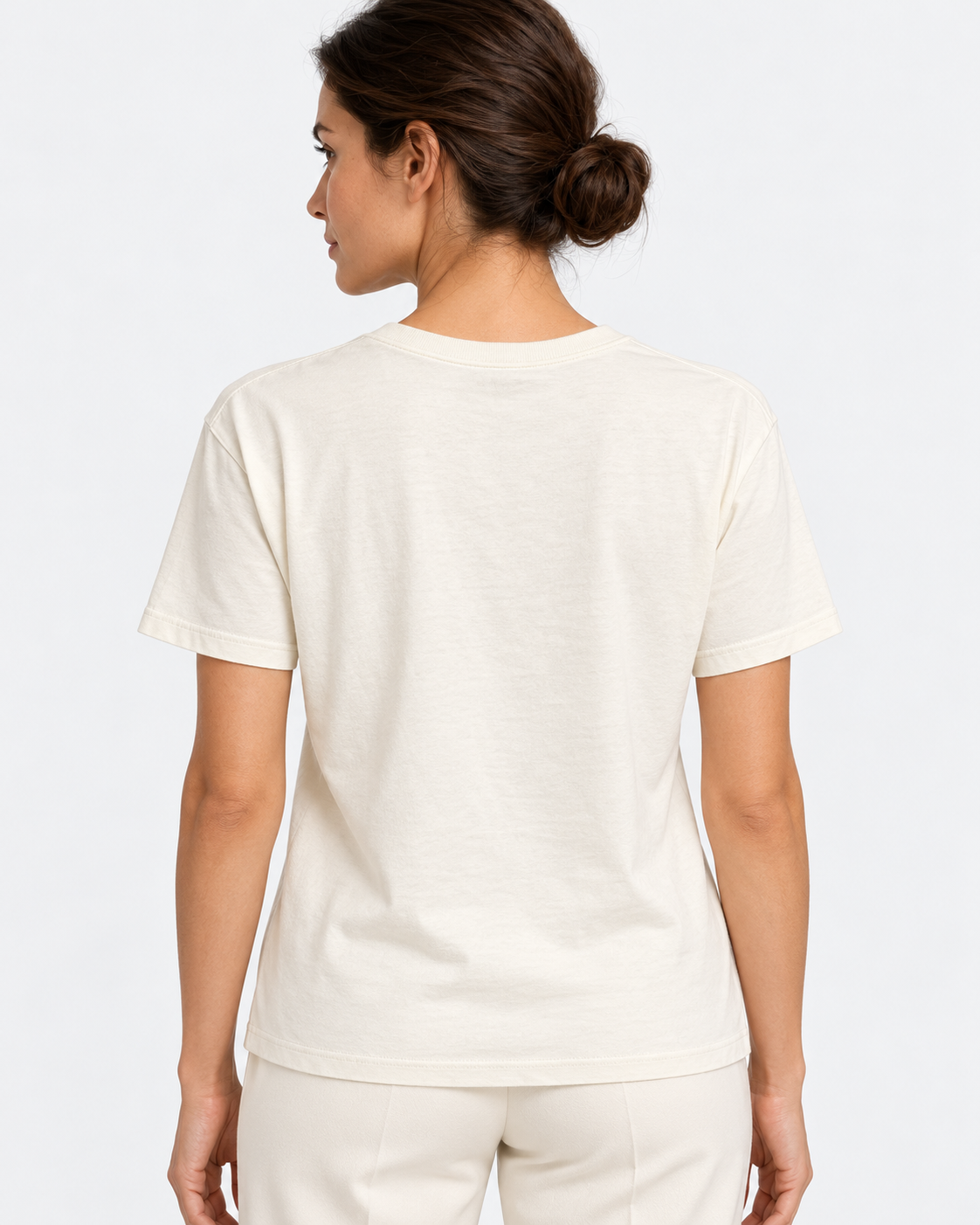 Polo Ralph Lauren T-shirt Donna Polo Bear in Cotone Avorio