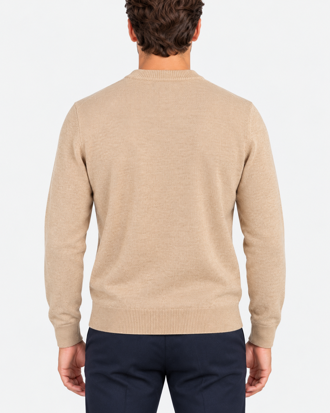 MC2 Saint Barth Maglia Uomo Top Wish Beige