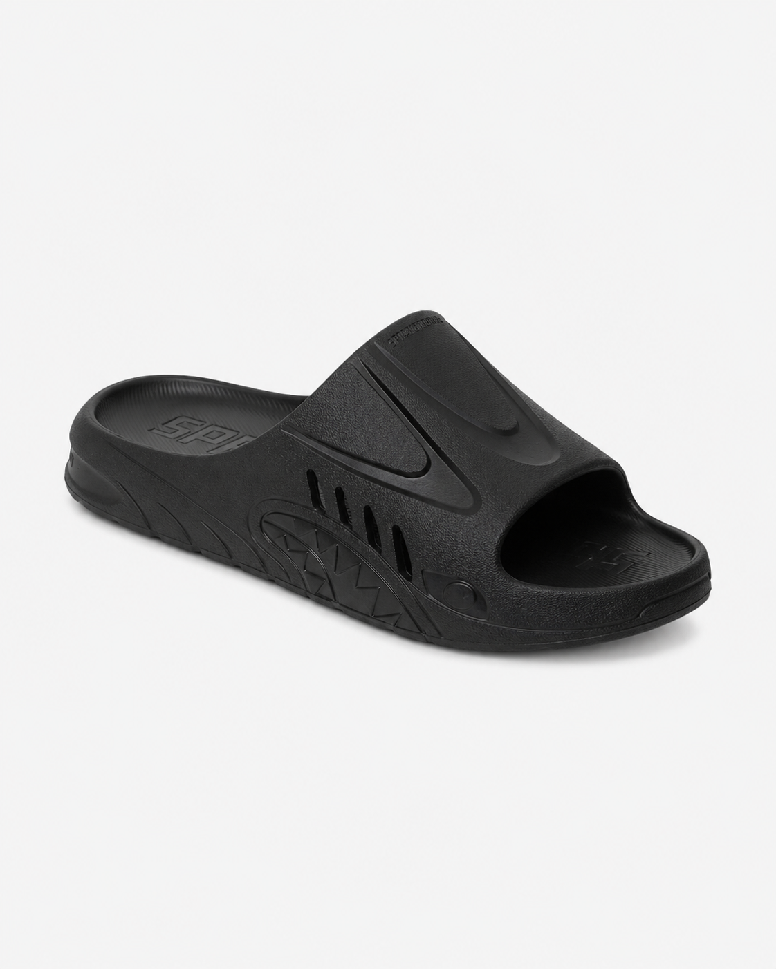 CIABATTA DA MARE SHARK SLIDE BLACK