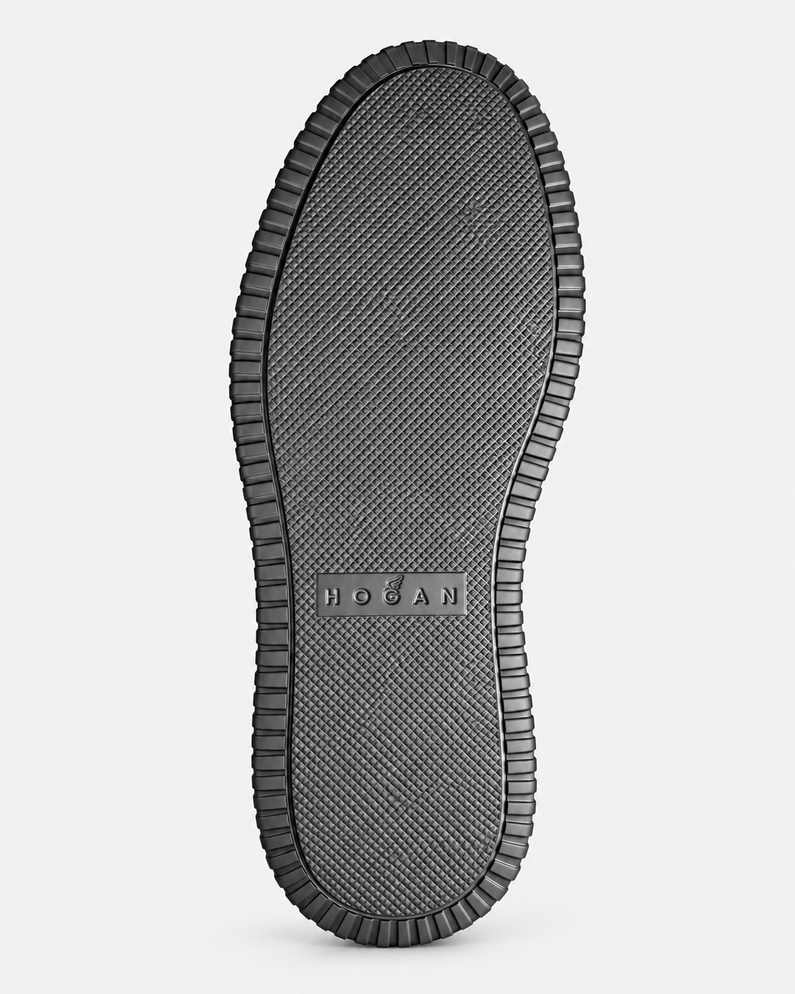 Hogan Sneakers uomo H-Stripes in pelle nera
