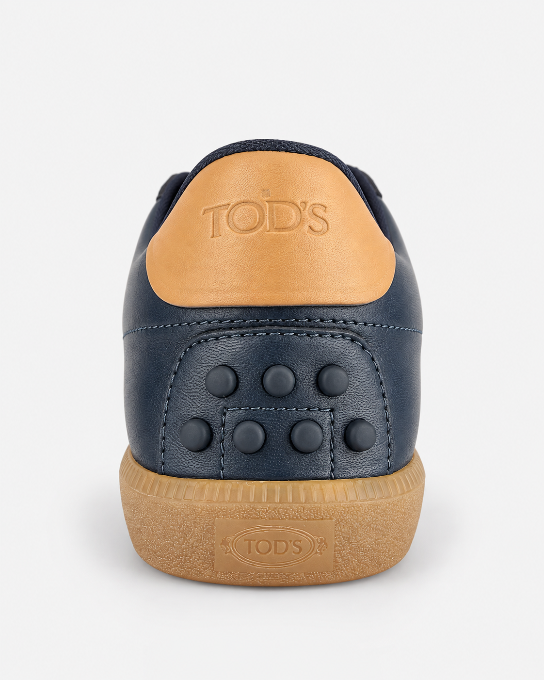 Tod's Sneakers Uomo Tabs in Pelle e Suede Blu