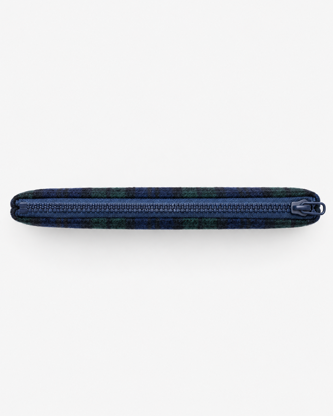 MC2 Saint Barth Pochette Uomo Aline Wool Tartan Blu e Verde