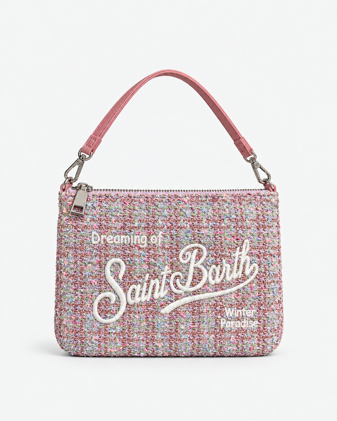 MC2 Saint Barth Borsa Donna Parisienne Rosa Multicolore