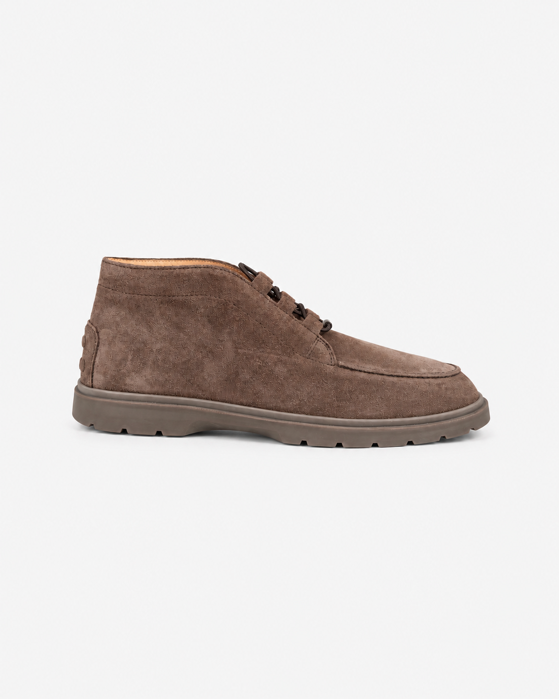 Tod’s Polacchino Uomo in Pelle Scamosciata Marrone