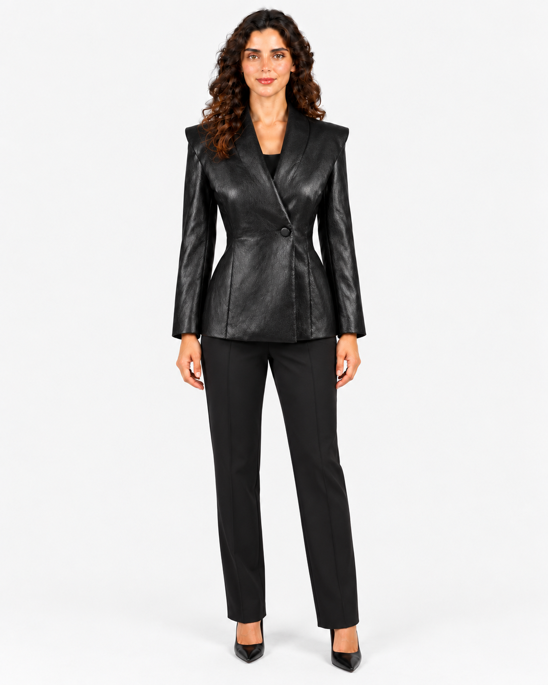 Imperial Giacca Donna Nera in Ecopelle