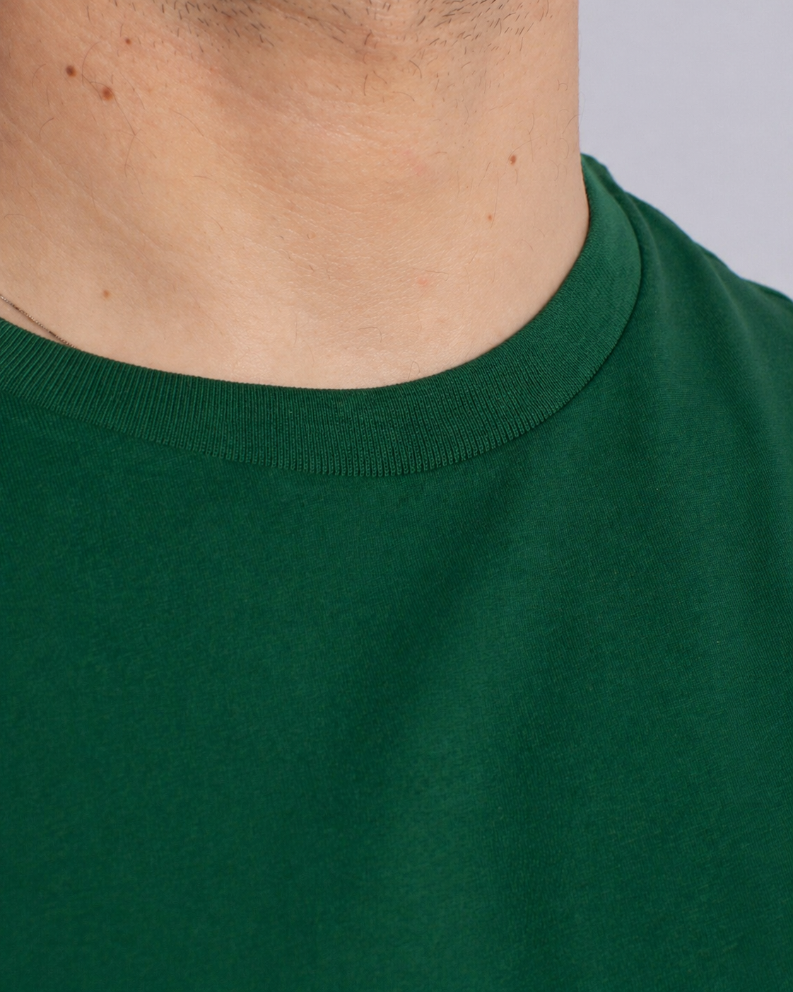 Maglietta in jersey Custom Slim-Fit green