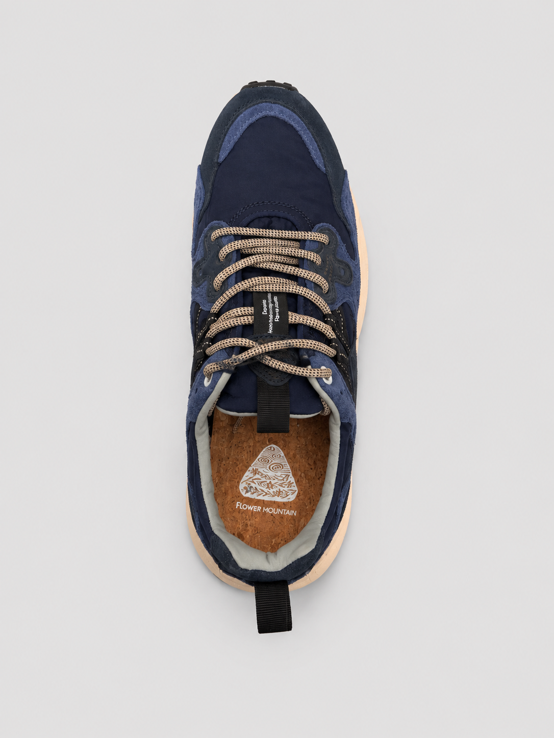 Flower mountain sneakers uomo Yamano 3 blue- bluette