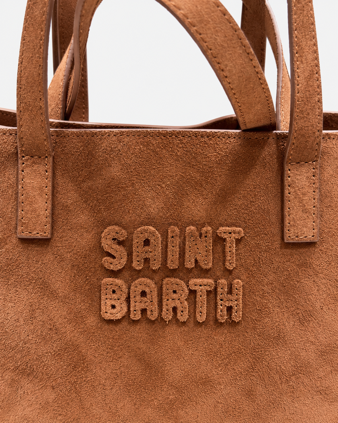 MC2 Saint Barth Borsa Donna Jour Bag Color Cuoio a Mano e a Spalla