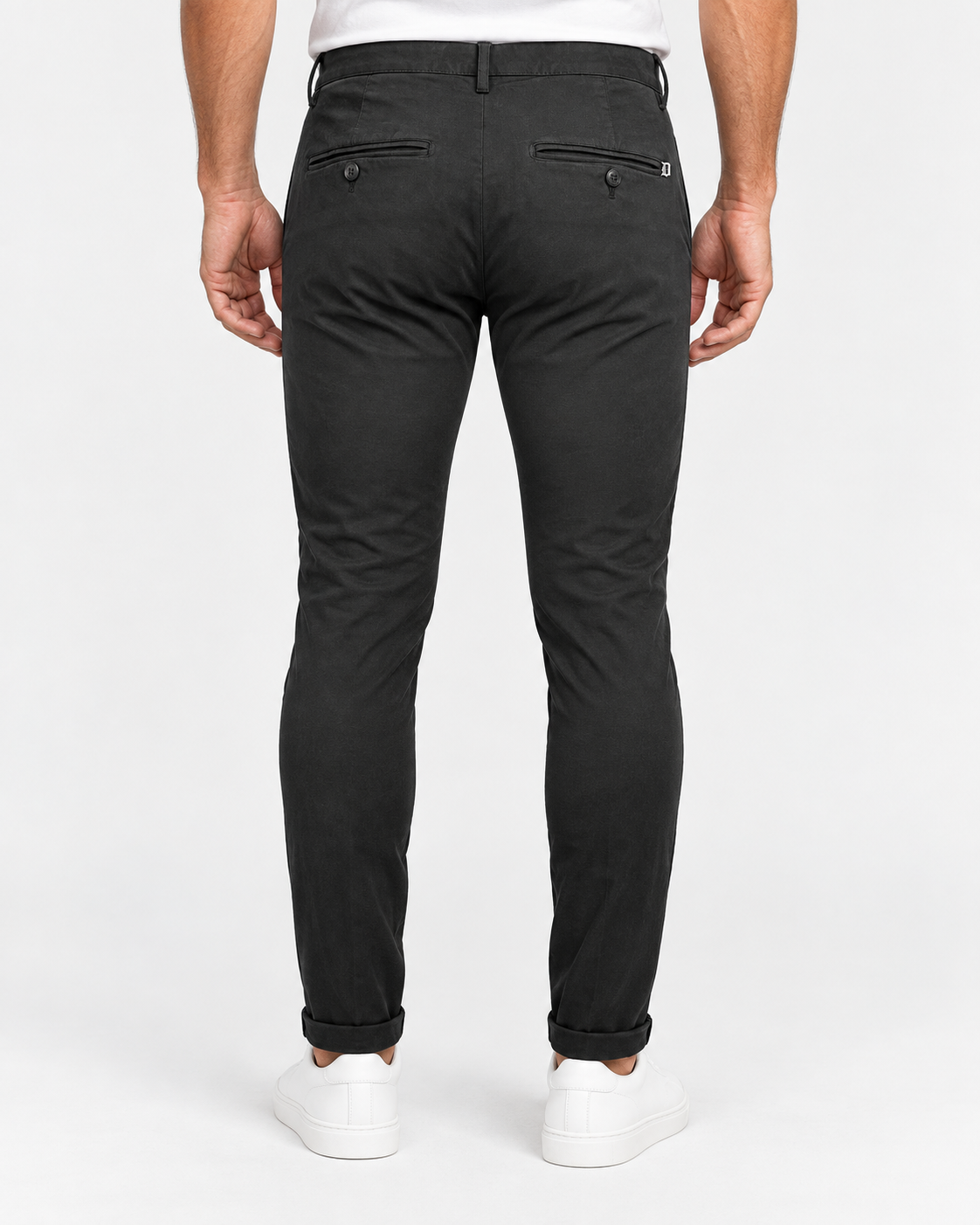 Dondup Pantalone uomo Gaubert nero