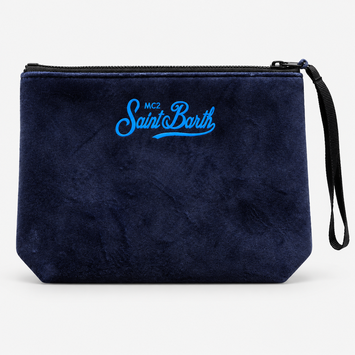 MC2 Saint Barth Pochette Donna Aline Blu Gin Tonic Addicted con Strass