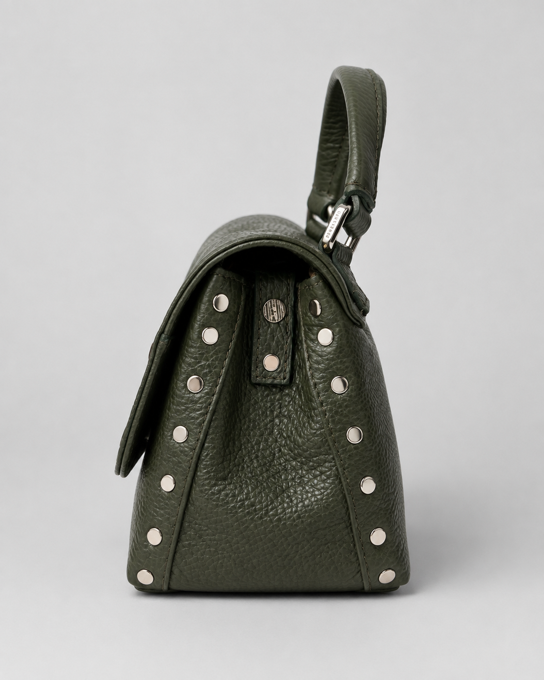 Zanellato borsa postina daily baby green giardino di boboli