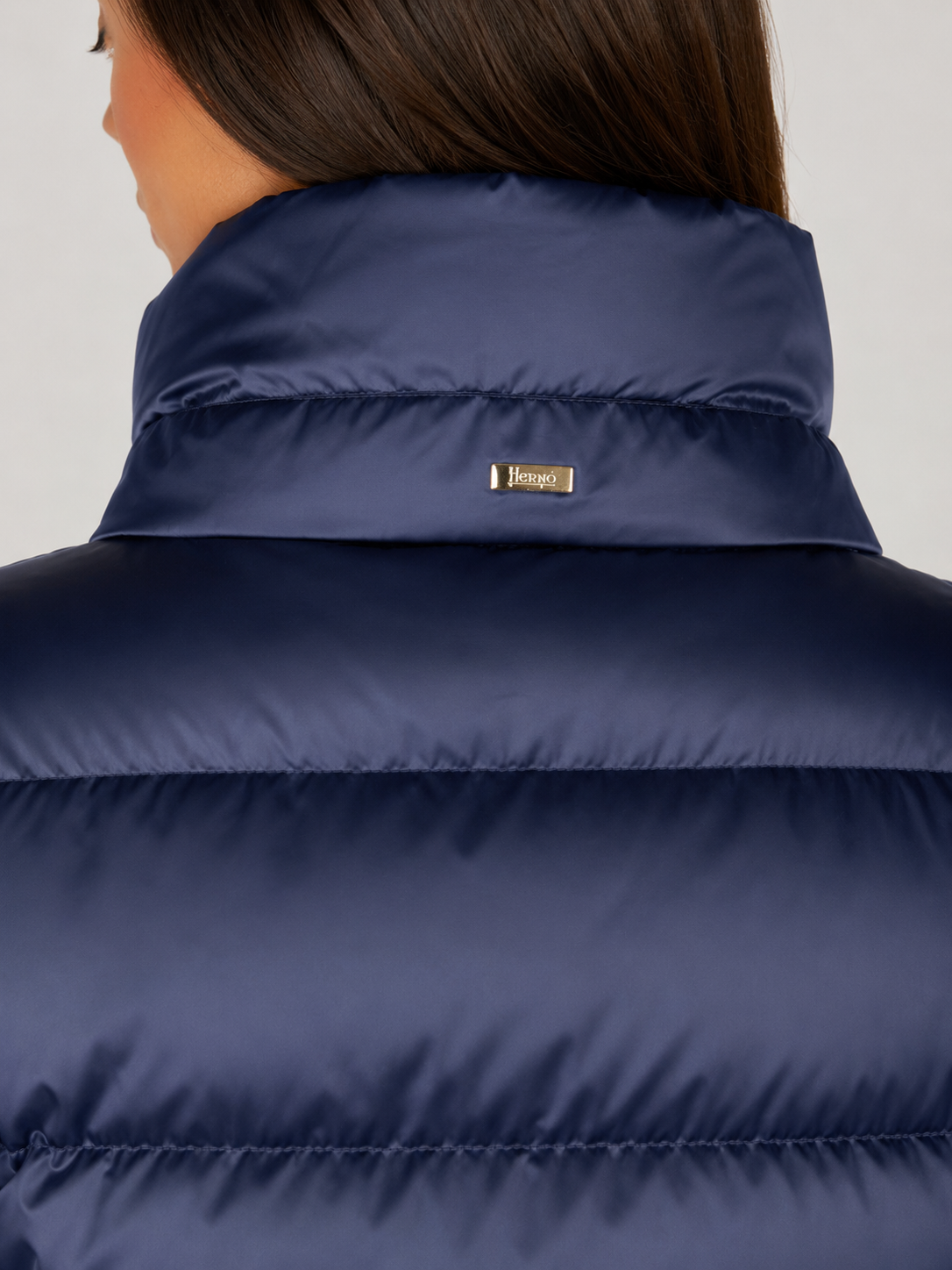 CAPPA IN SATIN NEW BLU