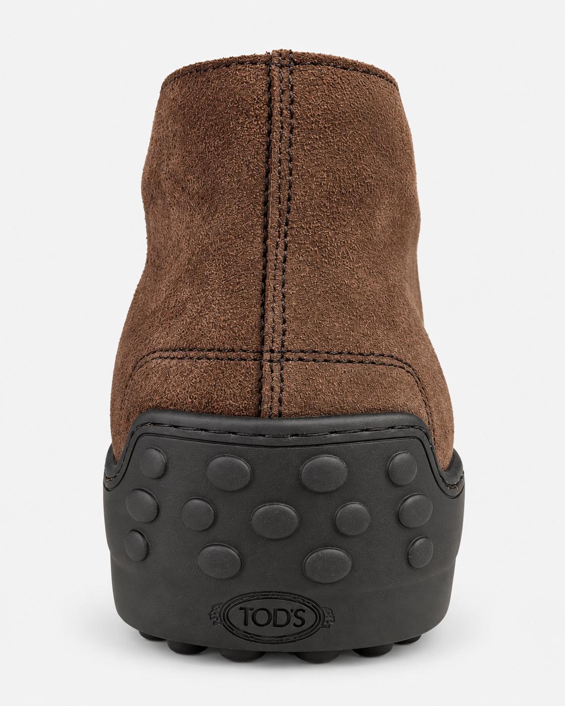 Tod’s Polacchino Uomo Winter Gommino in Pelle Scamosciata Marrone