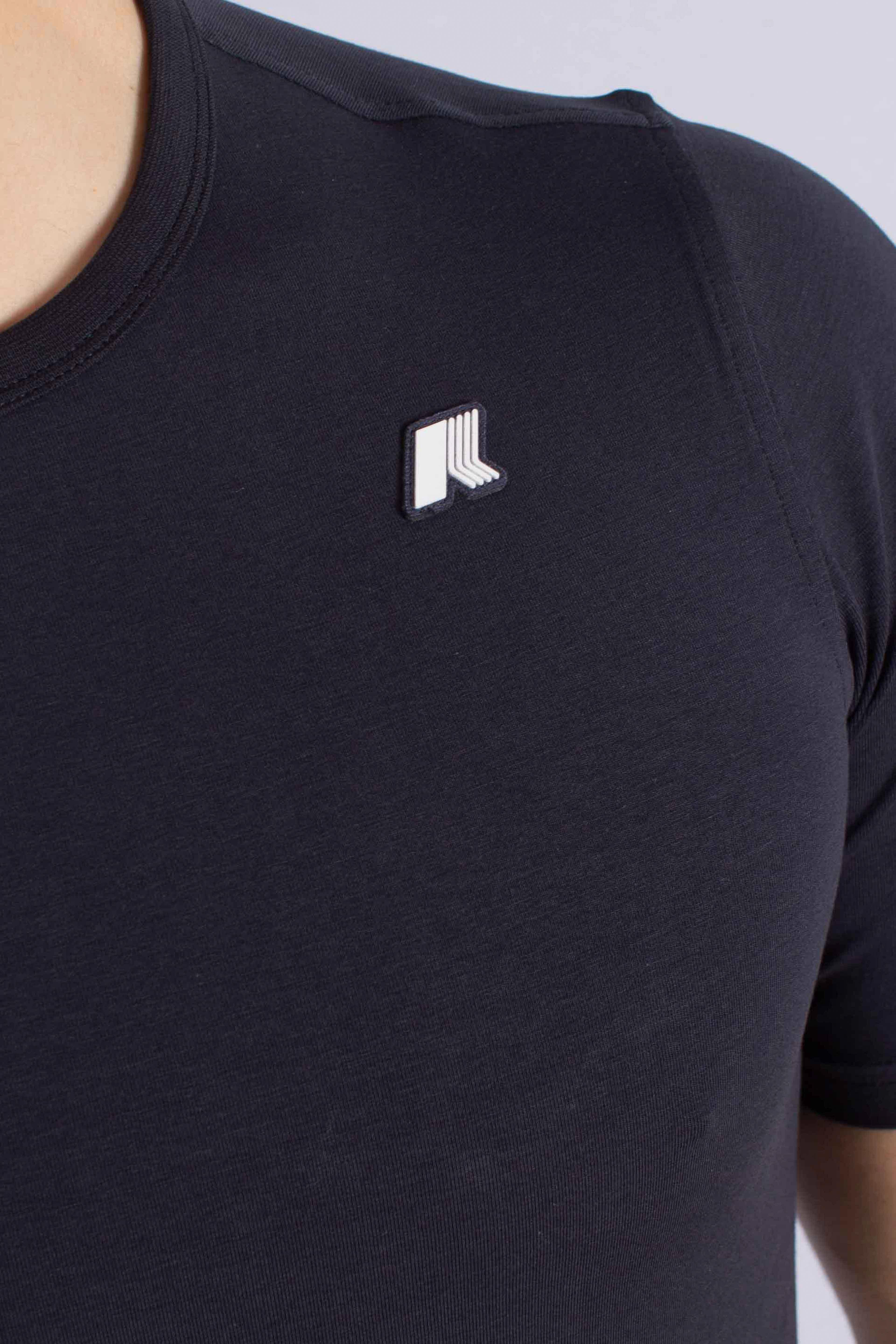 T-Shirt Leggera Adame light stretch jersey blue depth