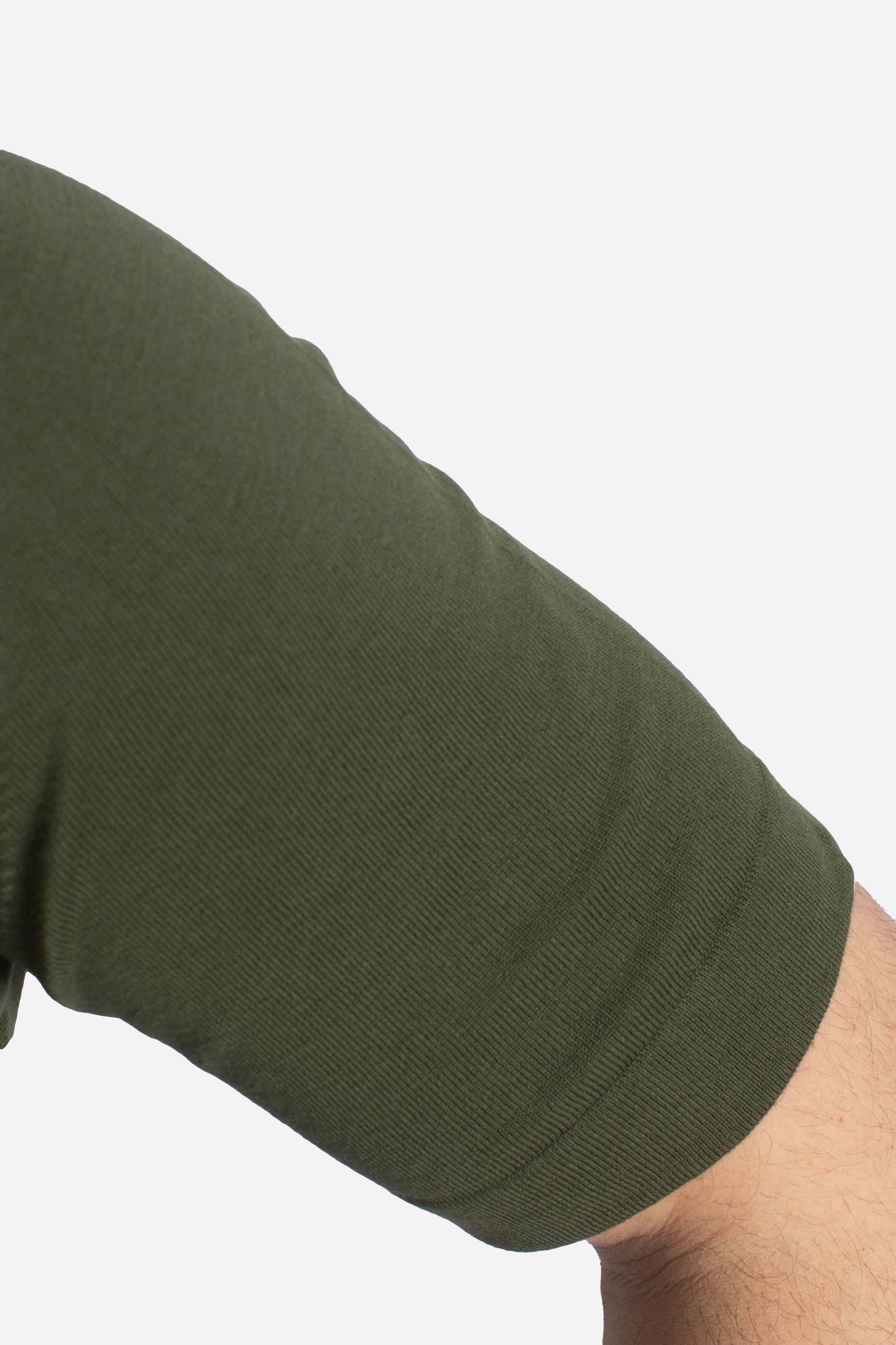 Maglia Combe in cotone green Africa