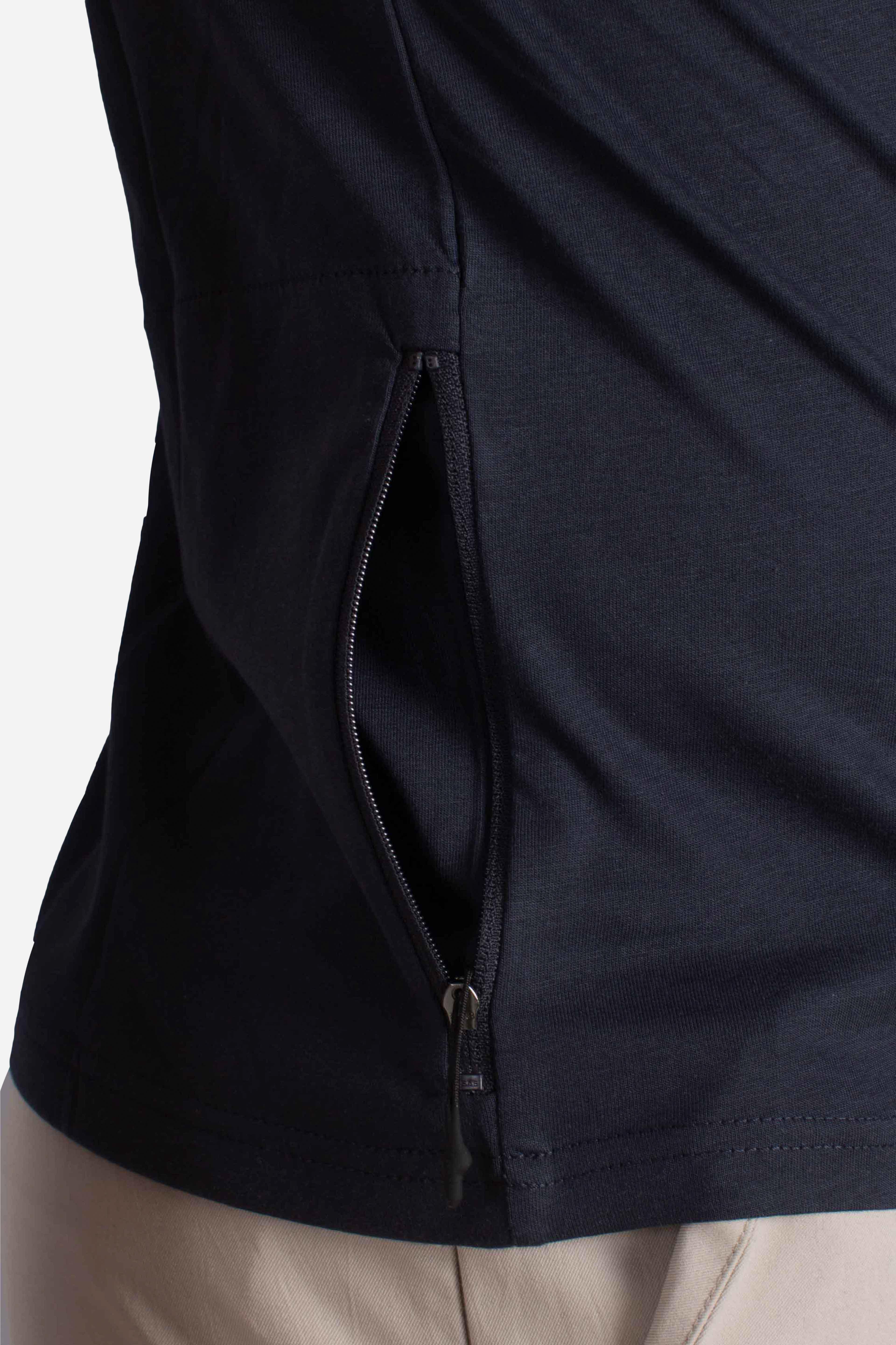 T-shirt Leonide con logo blue depth