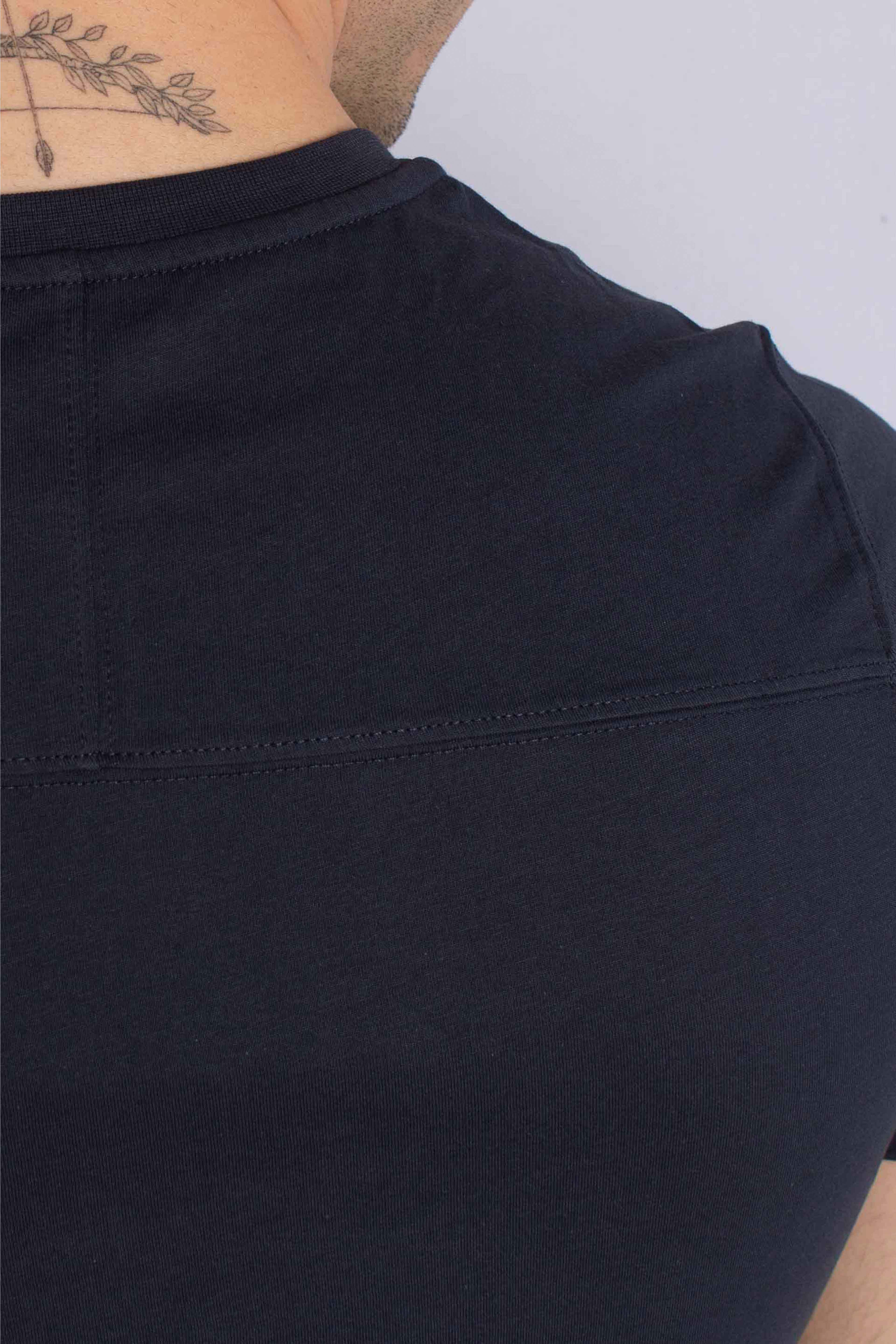 T-shirt Leonide con logo blue depth