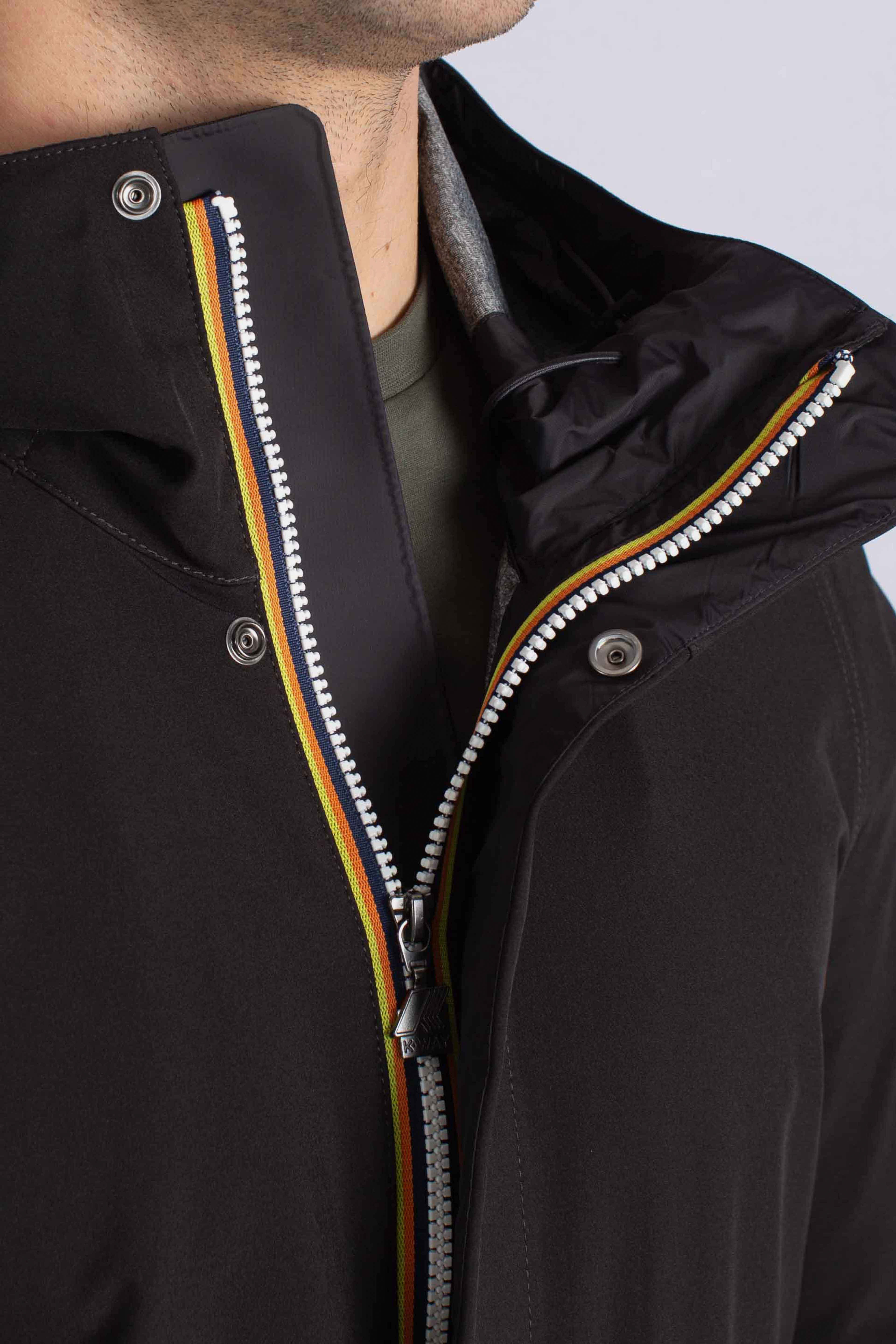 Parka Tommy Bonded Jersey black pure