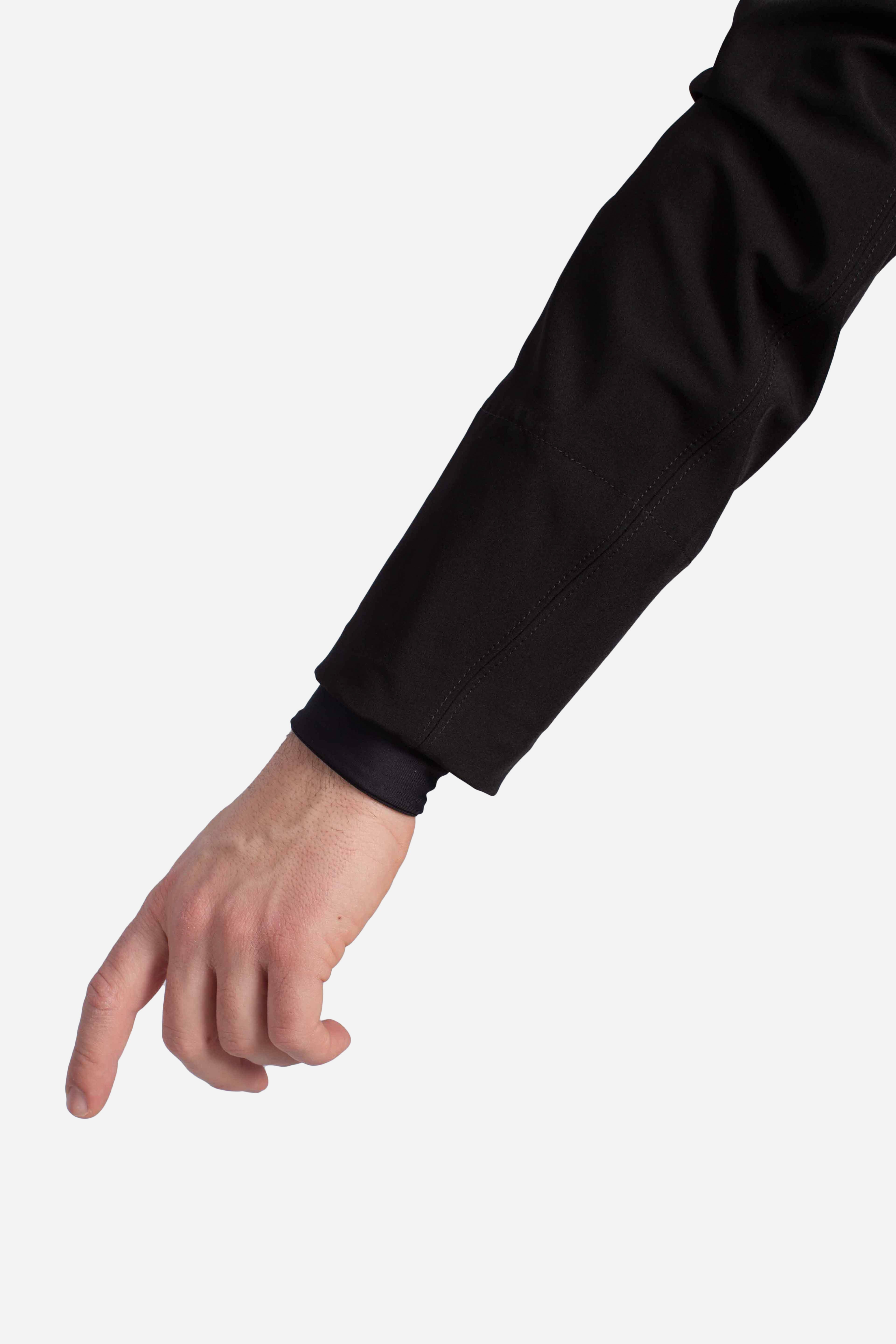 Parka Tommy Bonded Jersey black pure