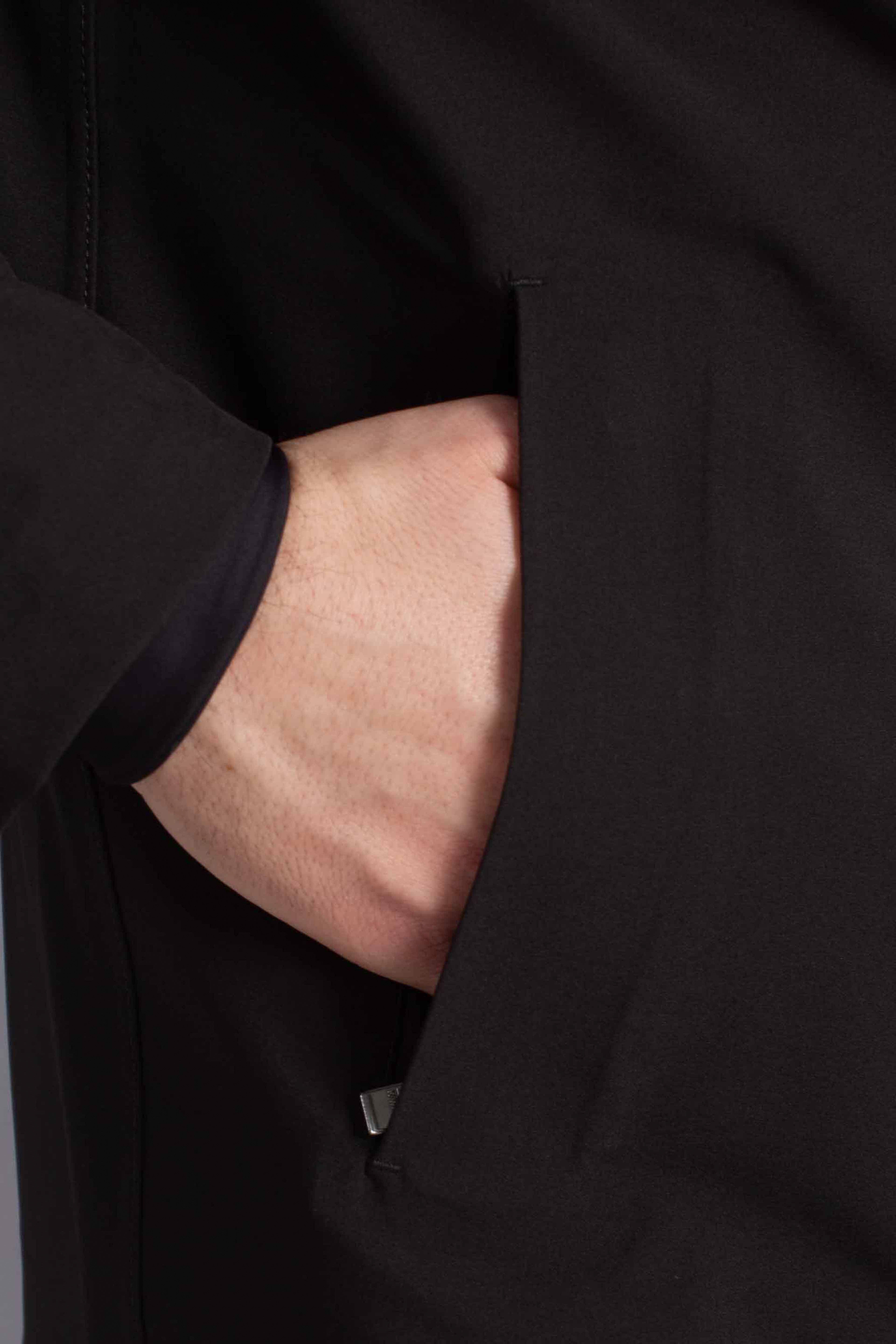 Parka Tommy Bonded Jersey black pure