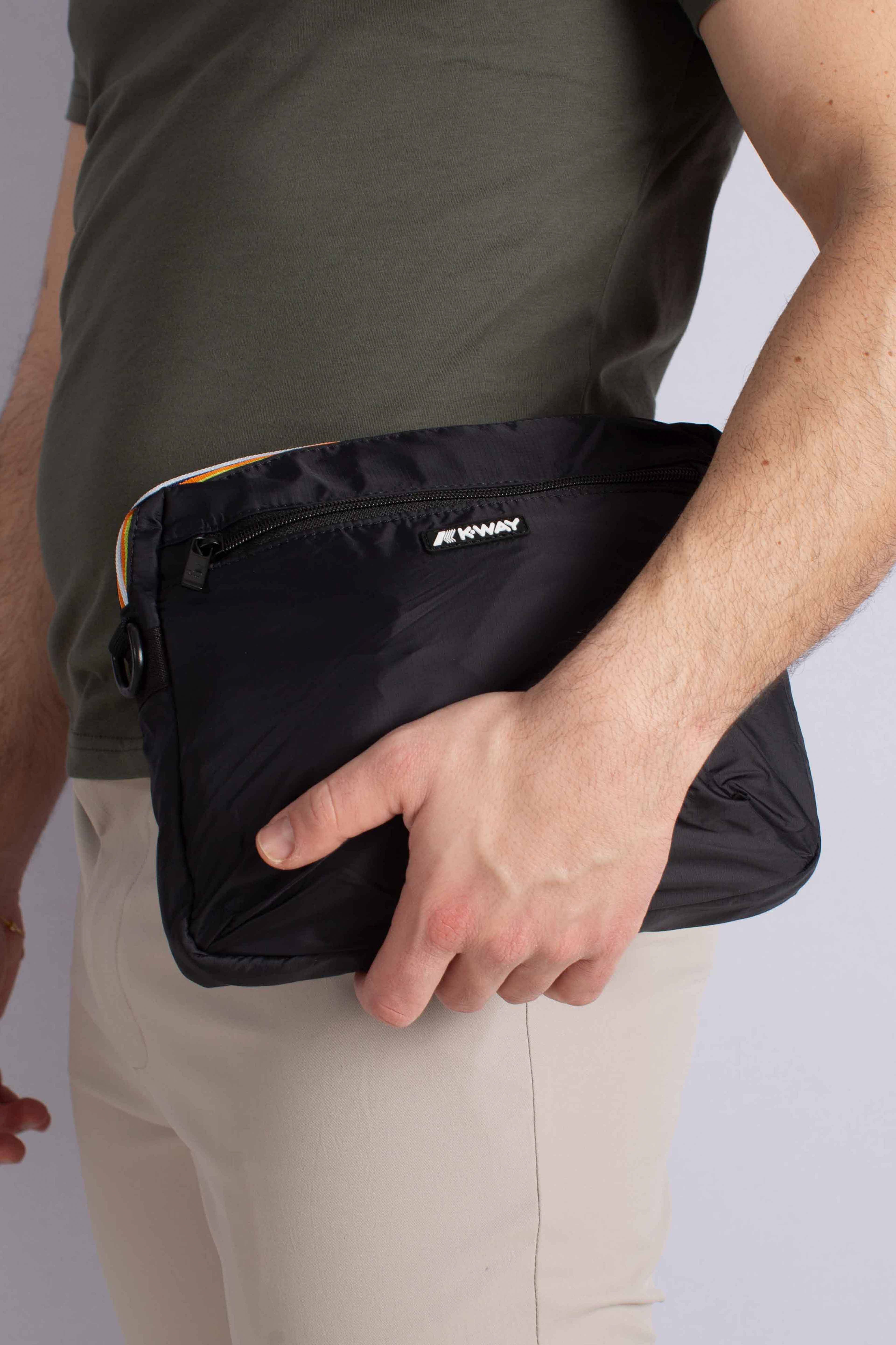 Borsa Moire Impermeabile Unisex black pure