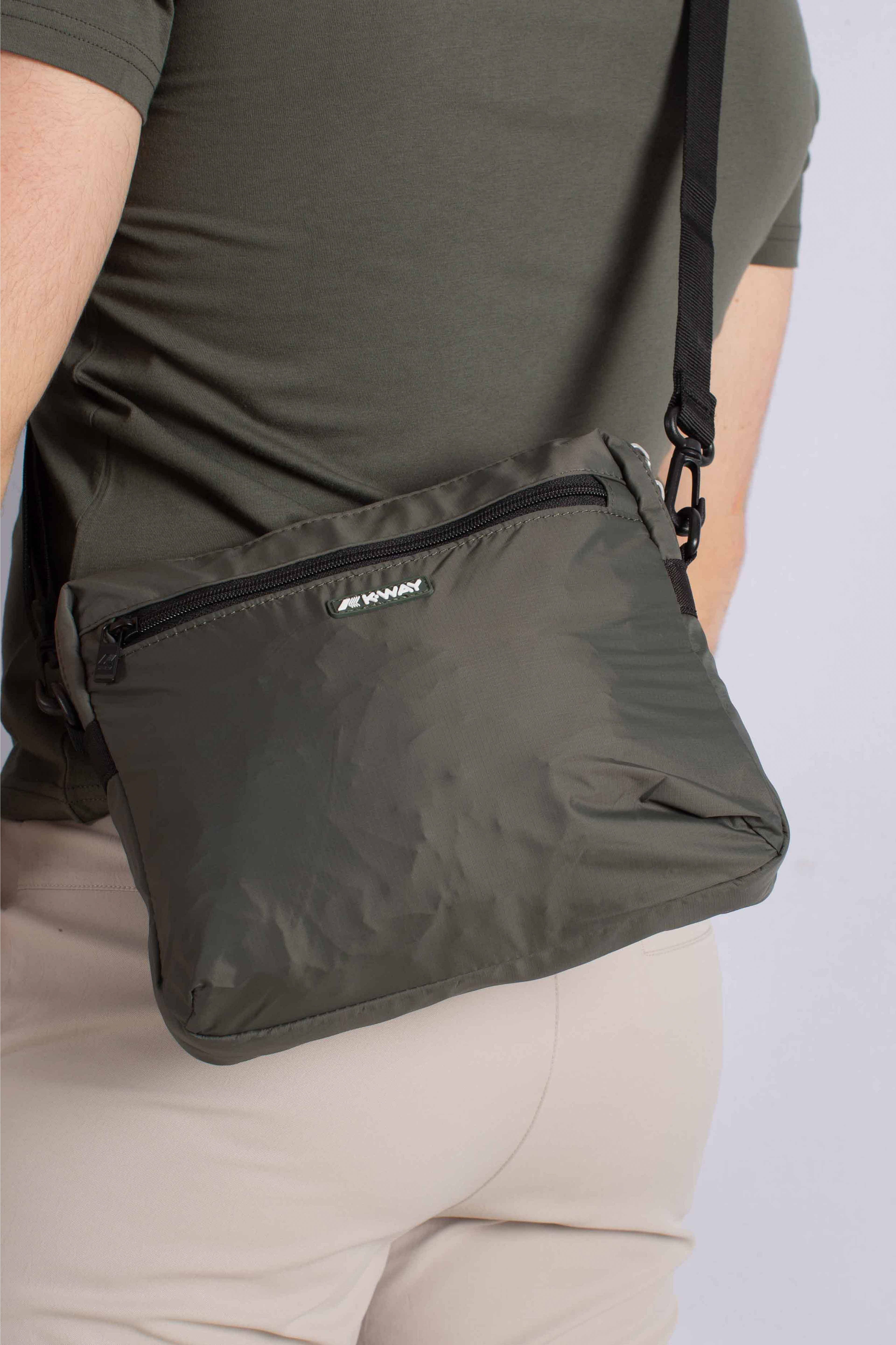 Borsa Moire Impermeabile Unisex green blackish