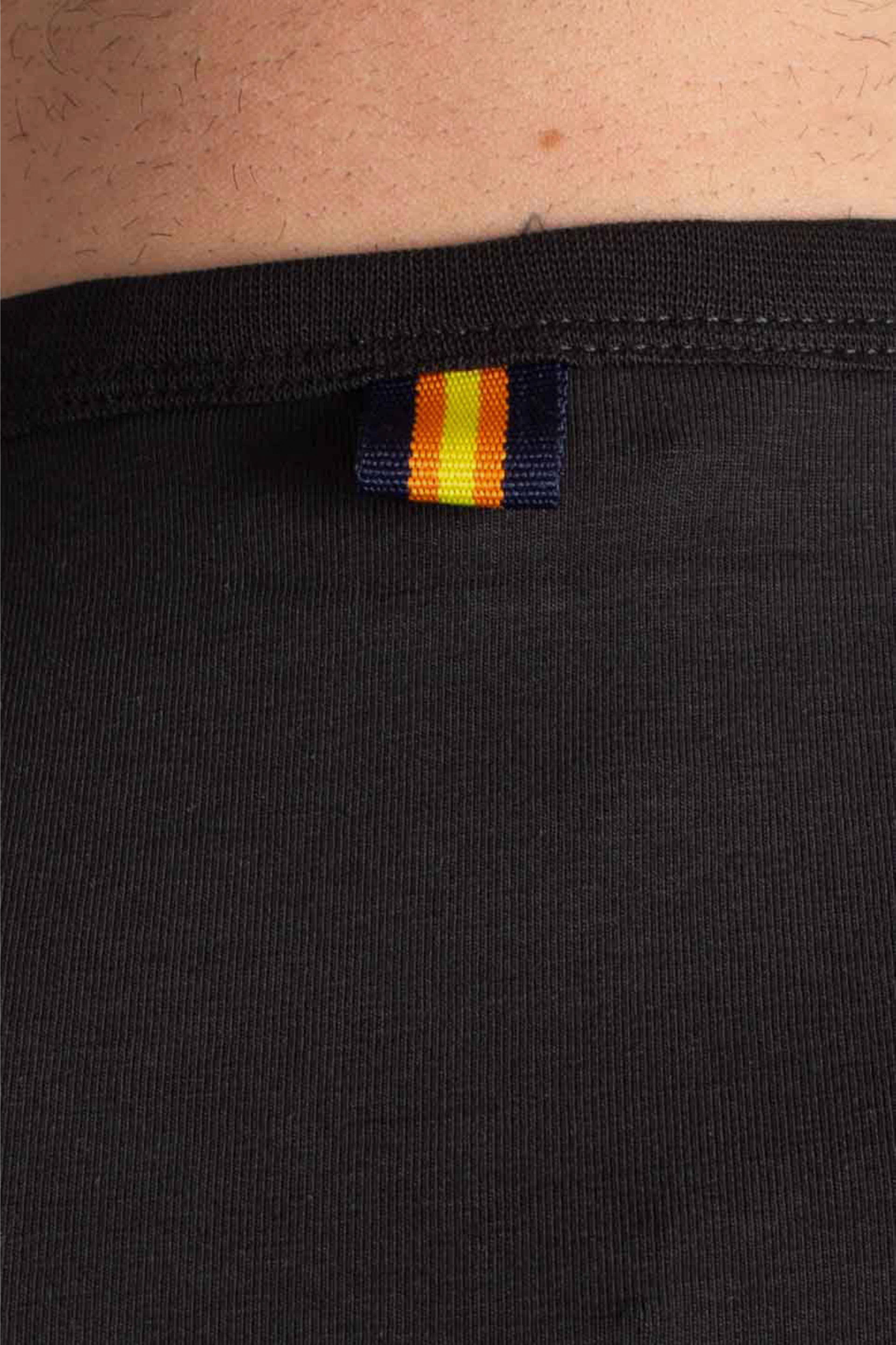 T-Shirt Leggera Adame light stretch jersey black pure