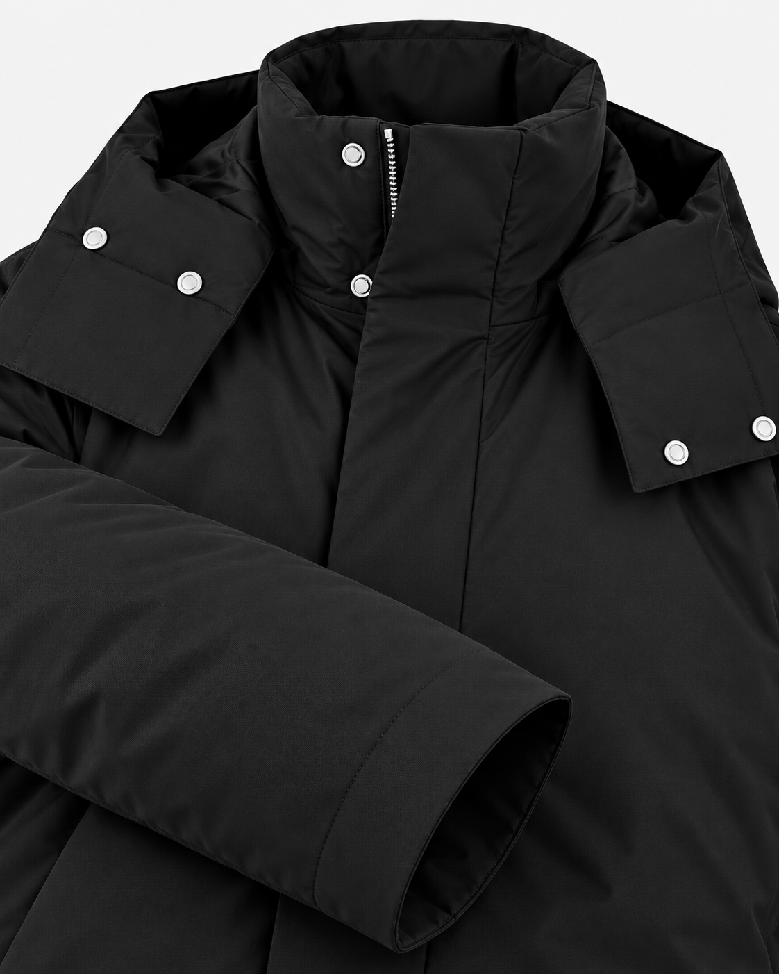 Distretto 12 Parka Uomo Klimt Nero