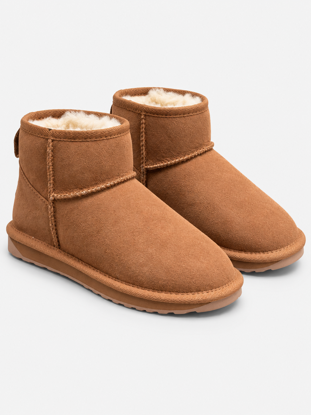 EMU Australia Stivaletti Donna Stinger Micro Chestnut in Montone
