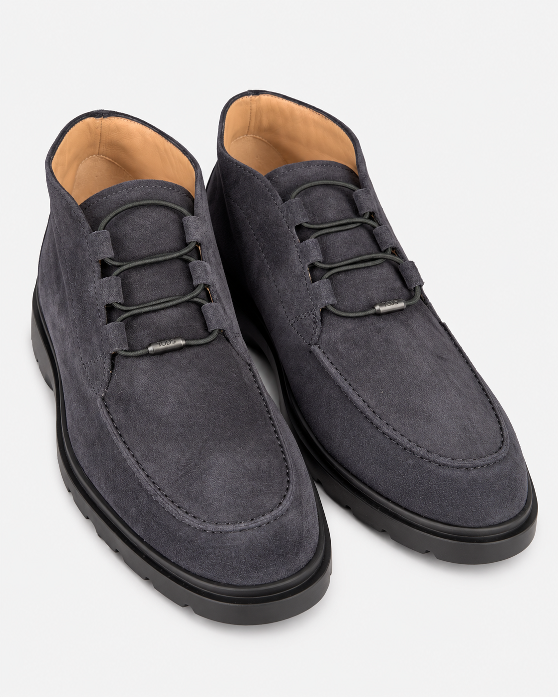 Tod’s Polacchino Uomo in Pelle Scamosciata Blu