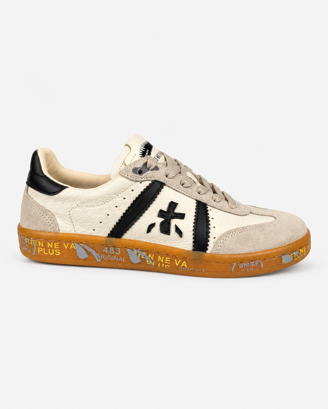 Premiata Bonnie 8123 Sneakers Donna White Black