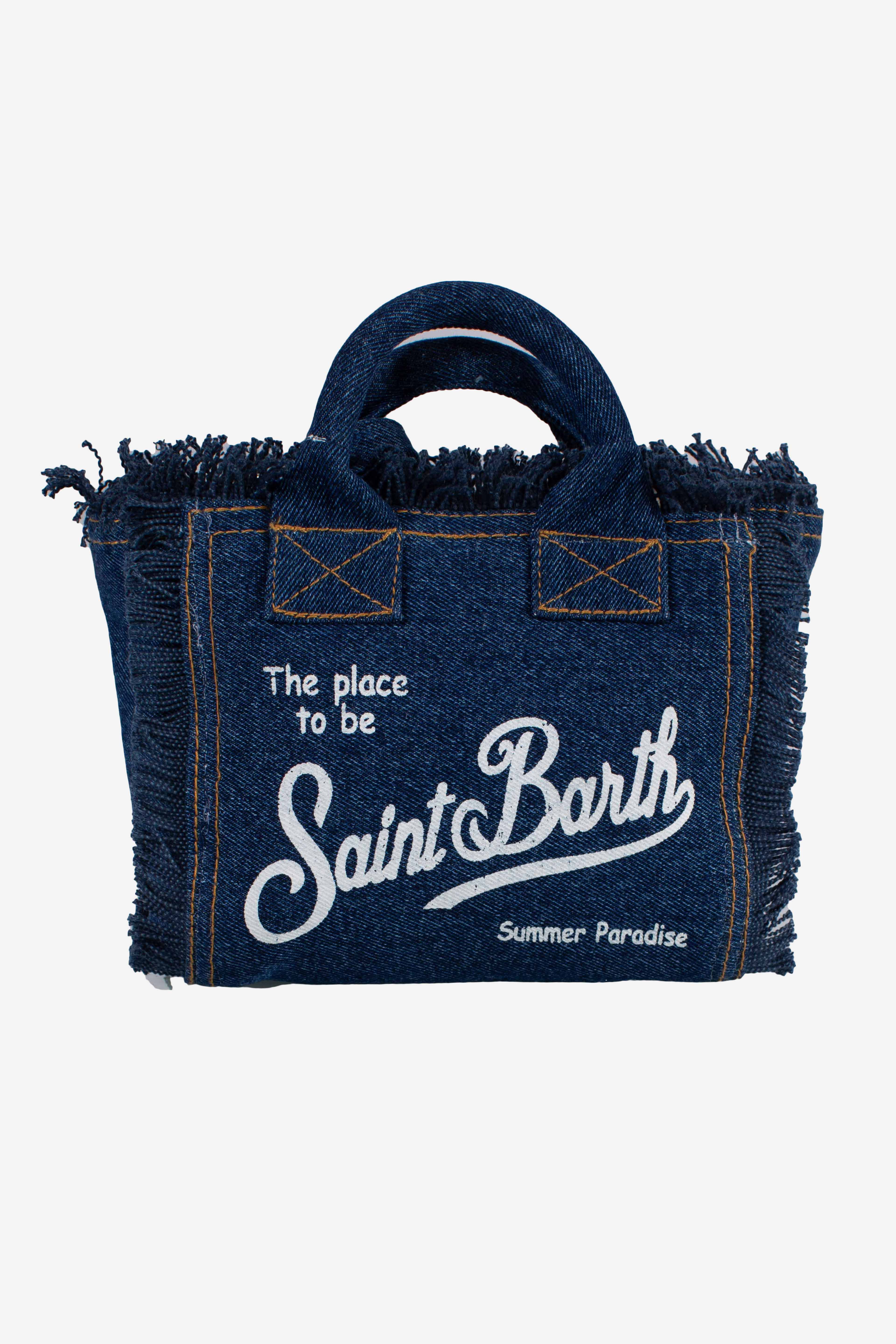 BORSA VANITY MINI DENIM DARK