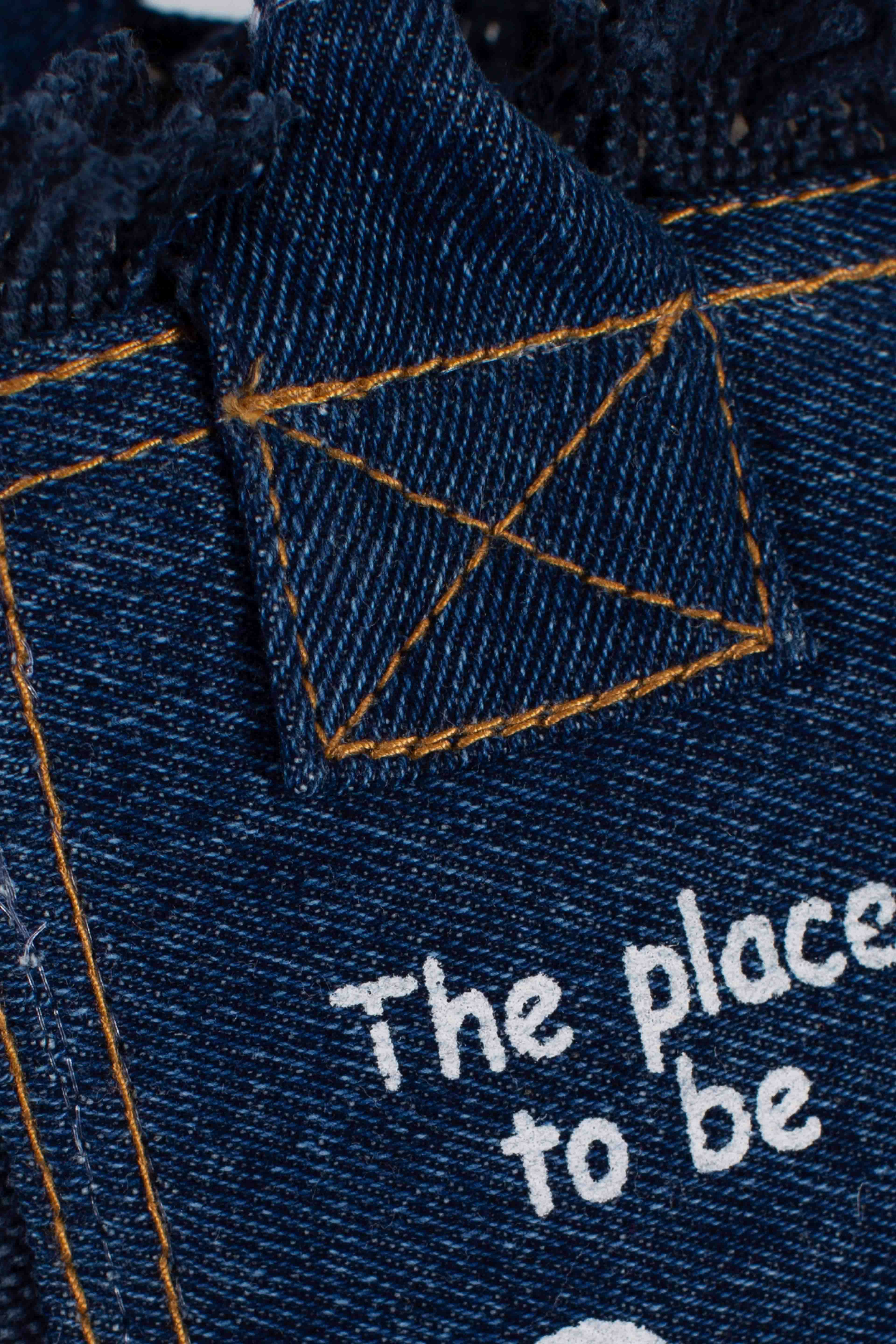 BORSA VANITY MINI DENIM DARK