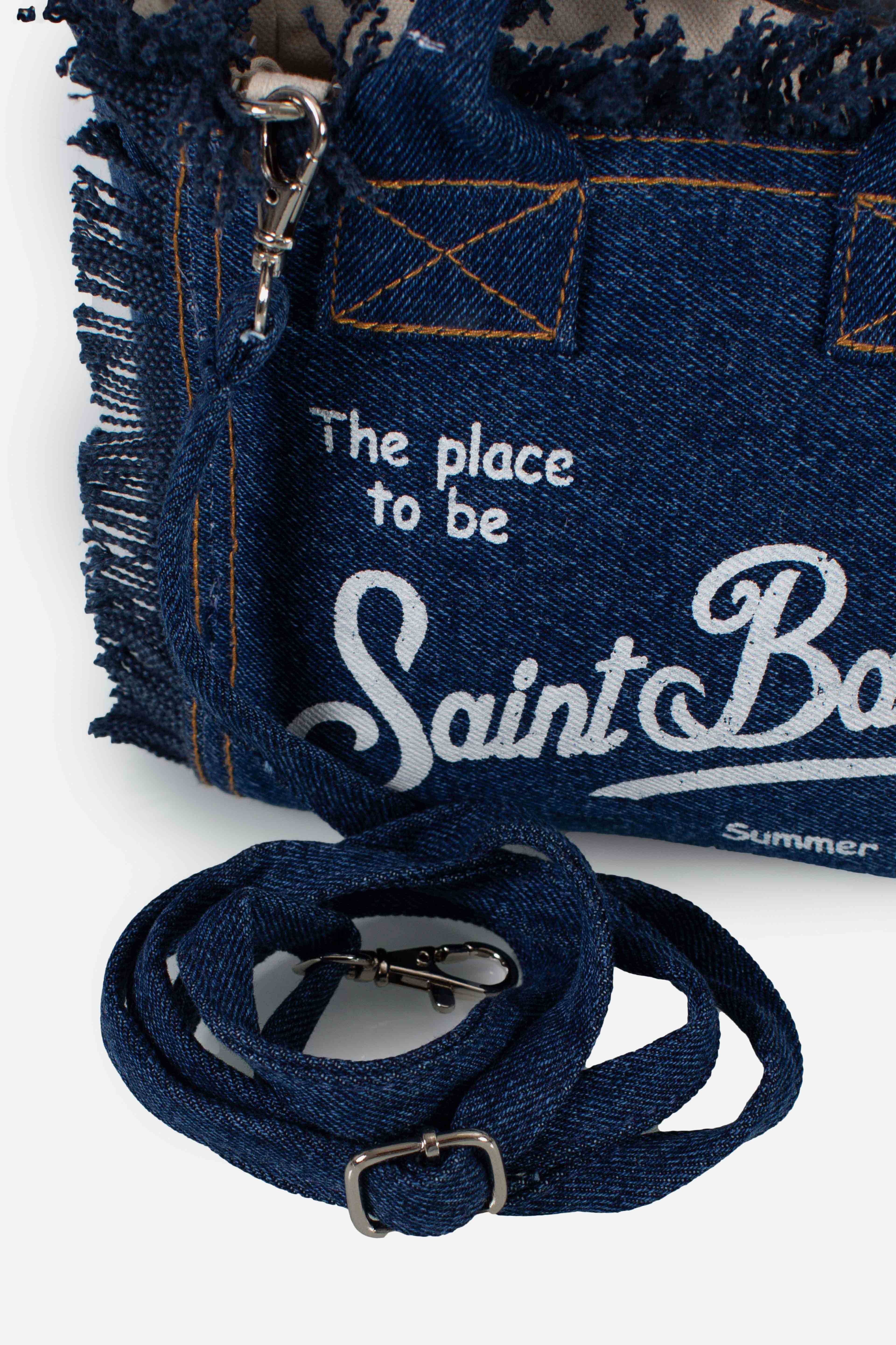 BORSA VANITY MINI DENIM DARK