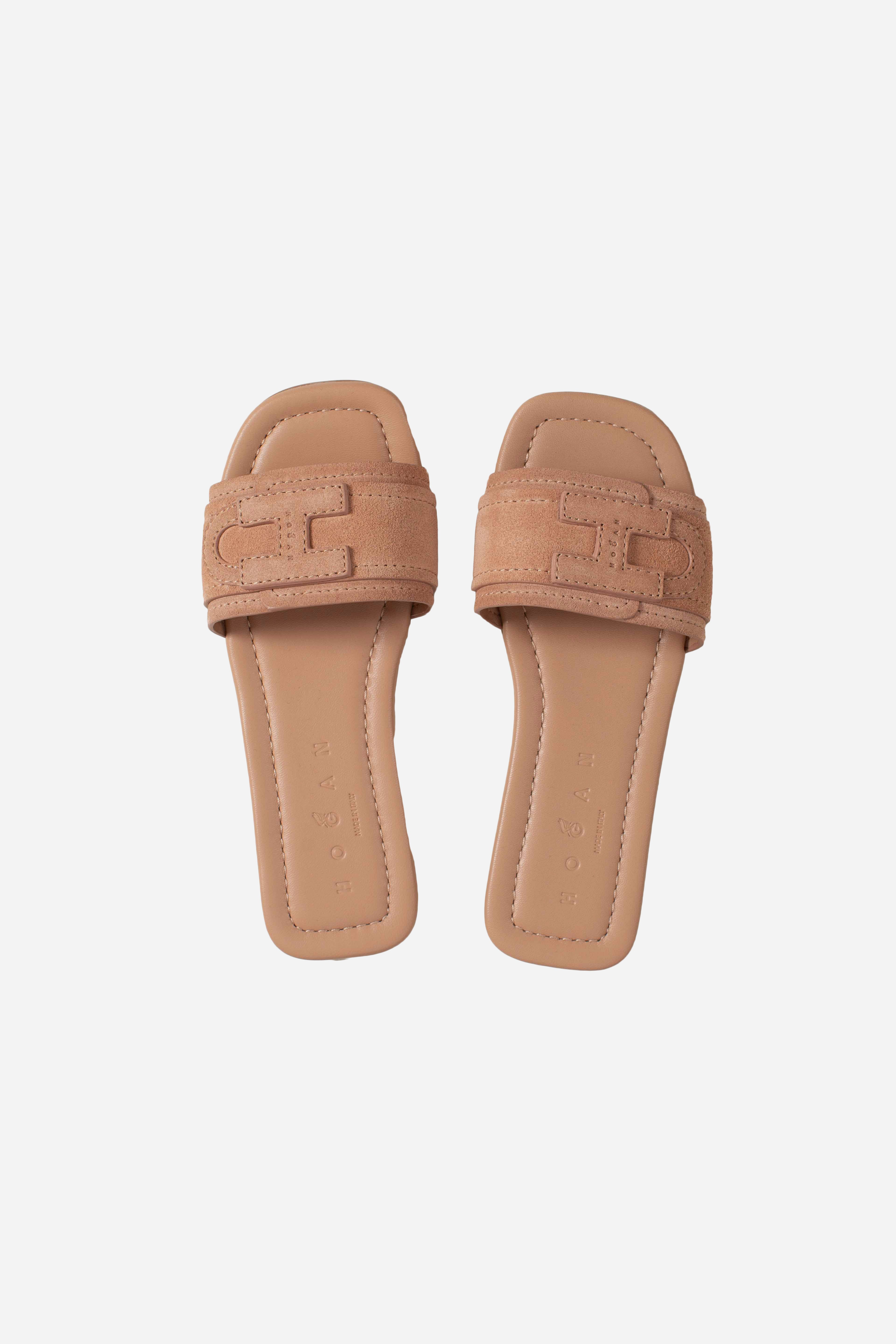 Sandali Flat Hogan H685 marrone