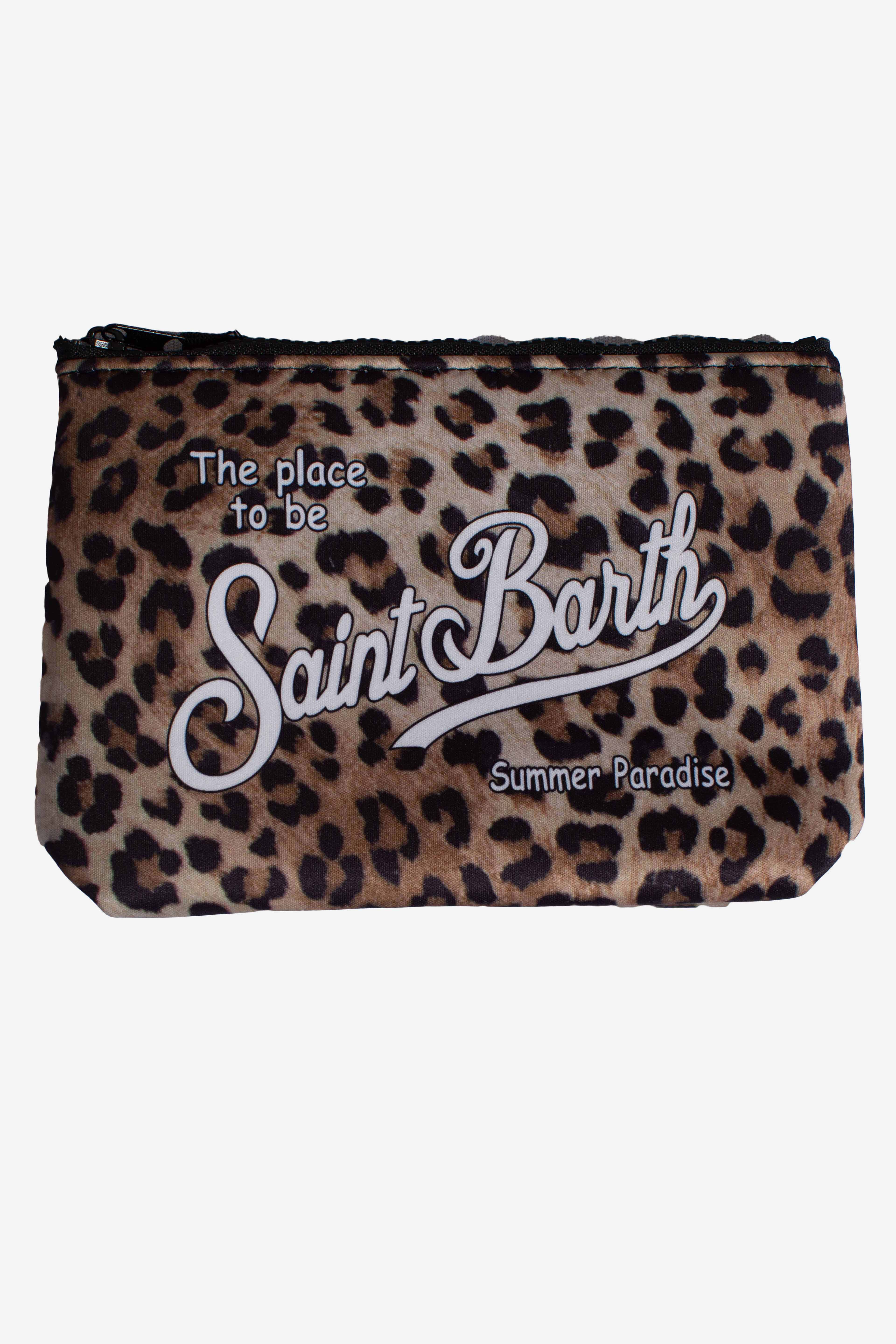 Pochette Aline in scuba stampa classic leo