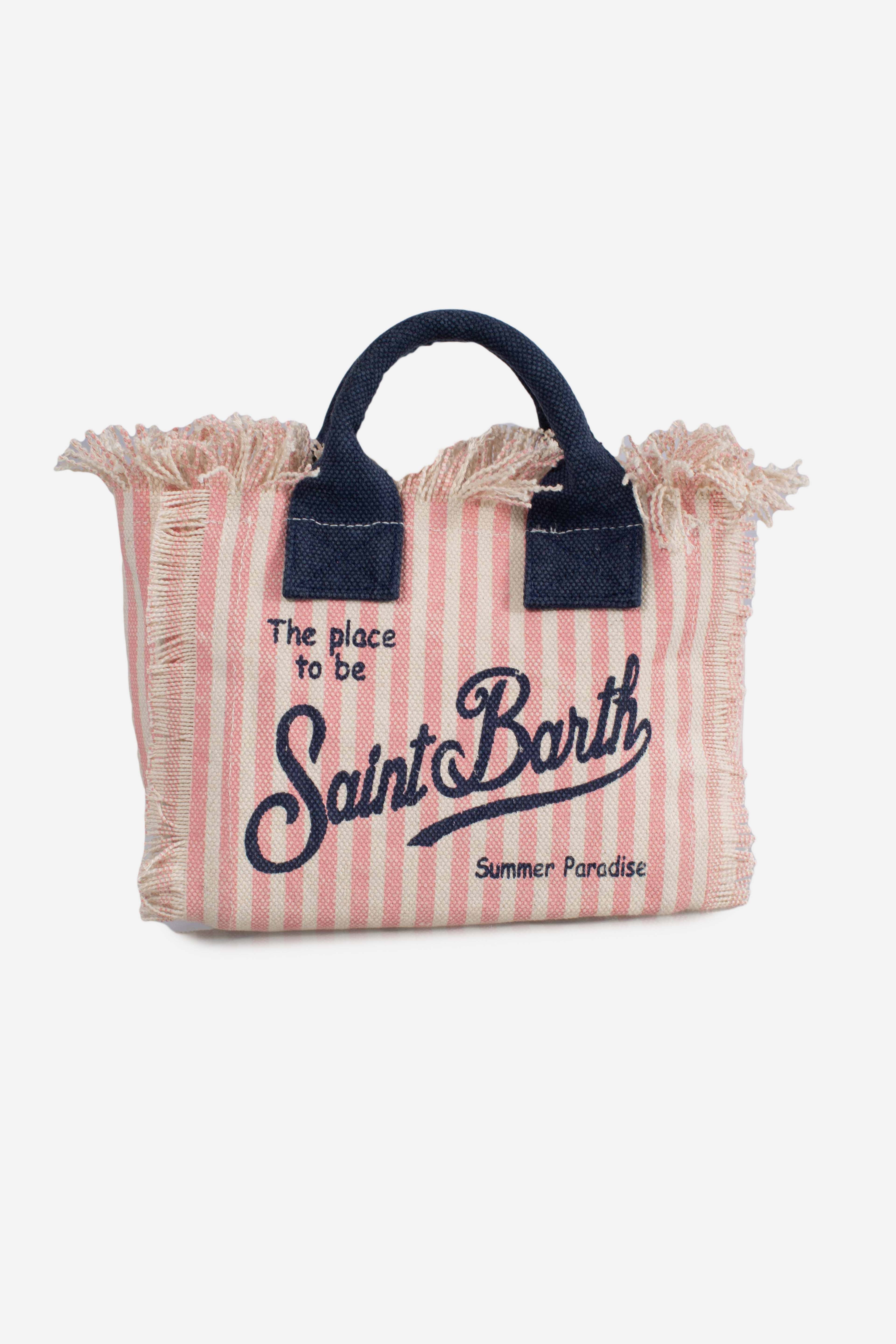BORSA VANITY MINI SMALL BAG WITH STRAP STRIPES